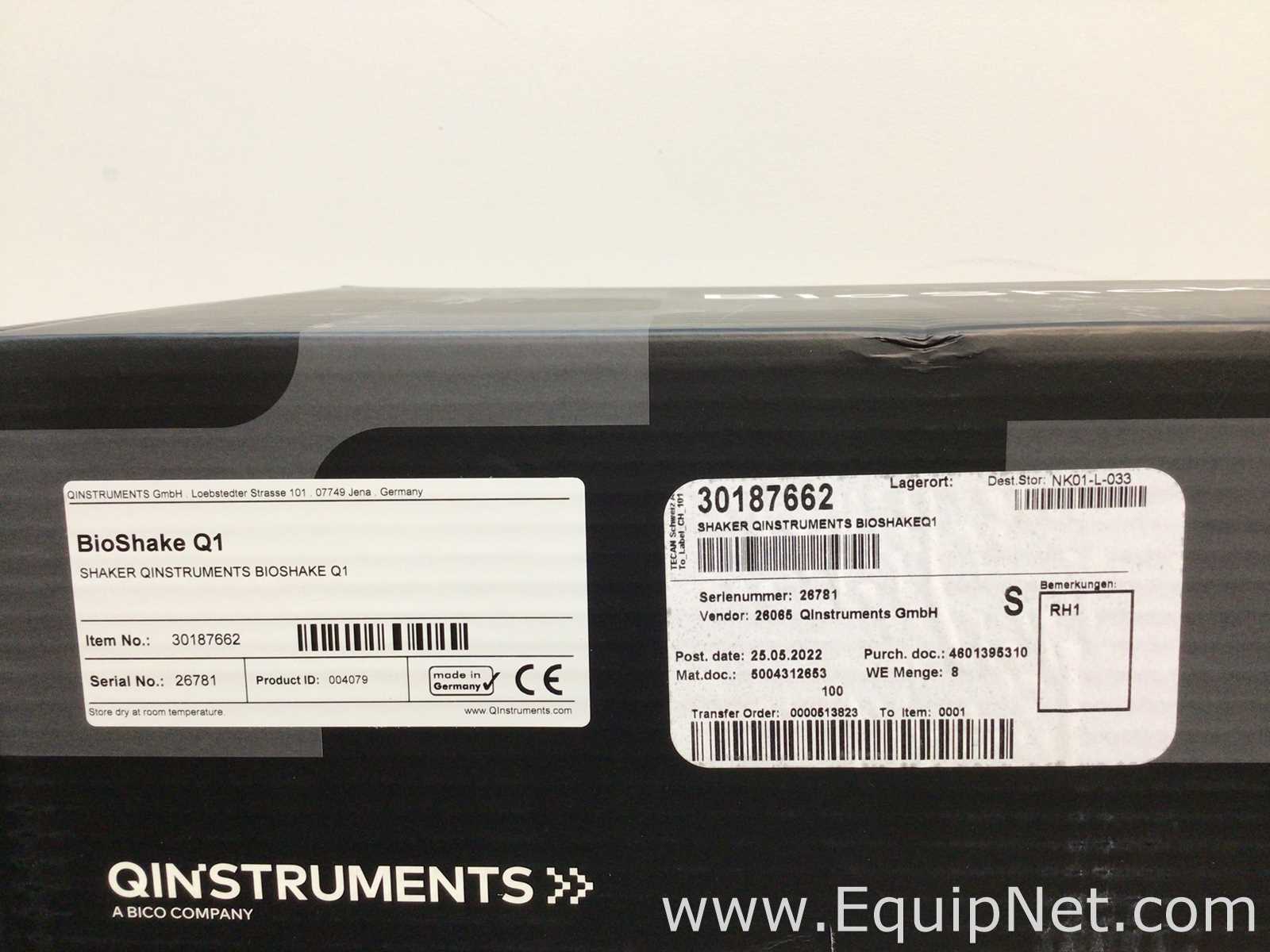 Unused Qinstruments BioShake Q1 Microplates Shaker