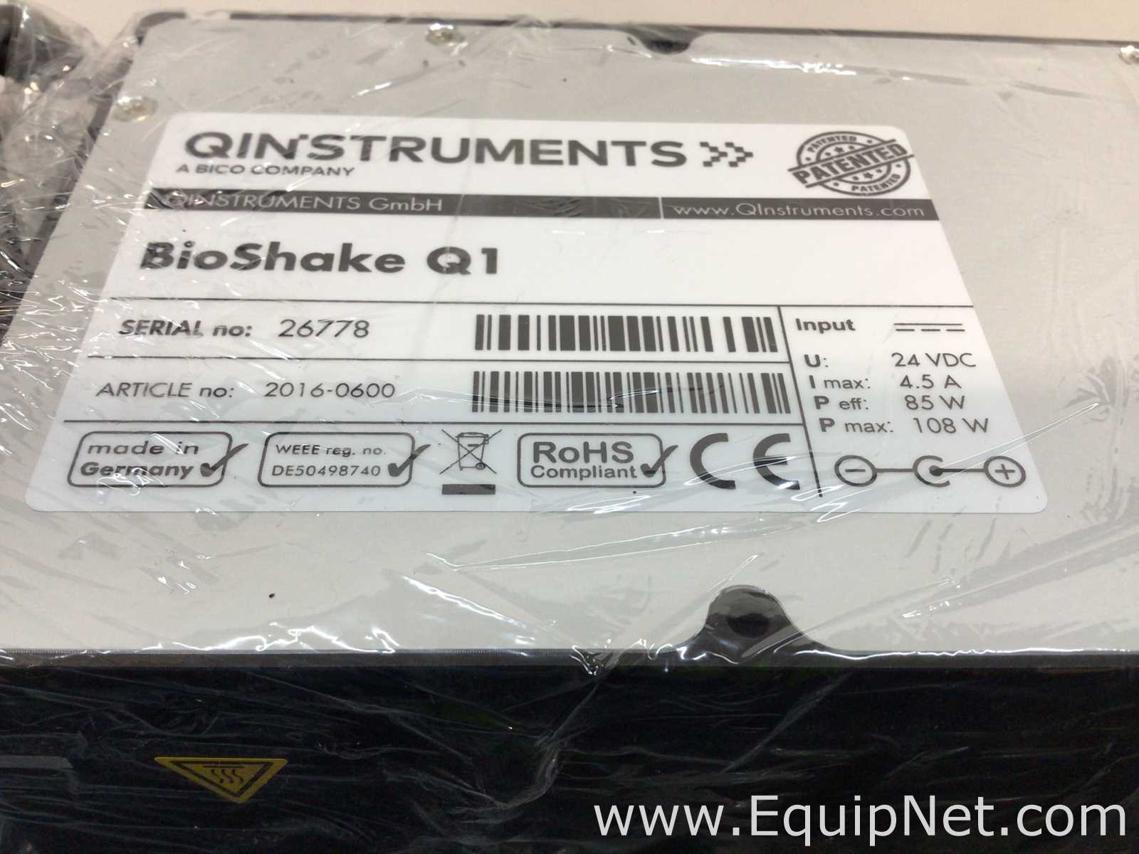 Unused Qinstruments BioShake Q1 Microplates Shaker