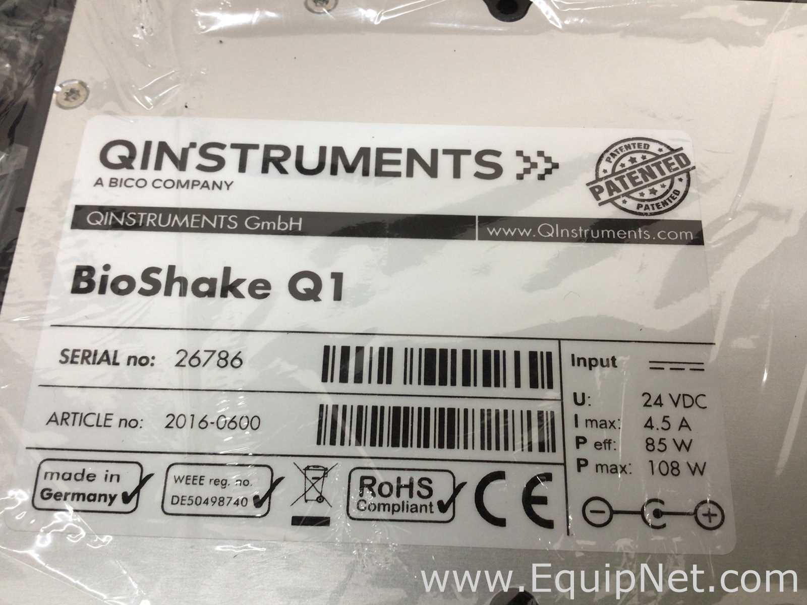 Unused Qinstruments BioShake Q1 Microplates Shaker