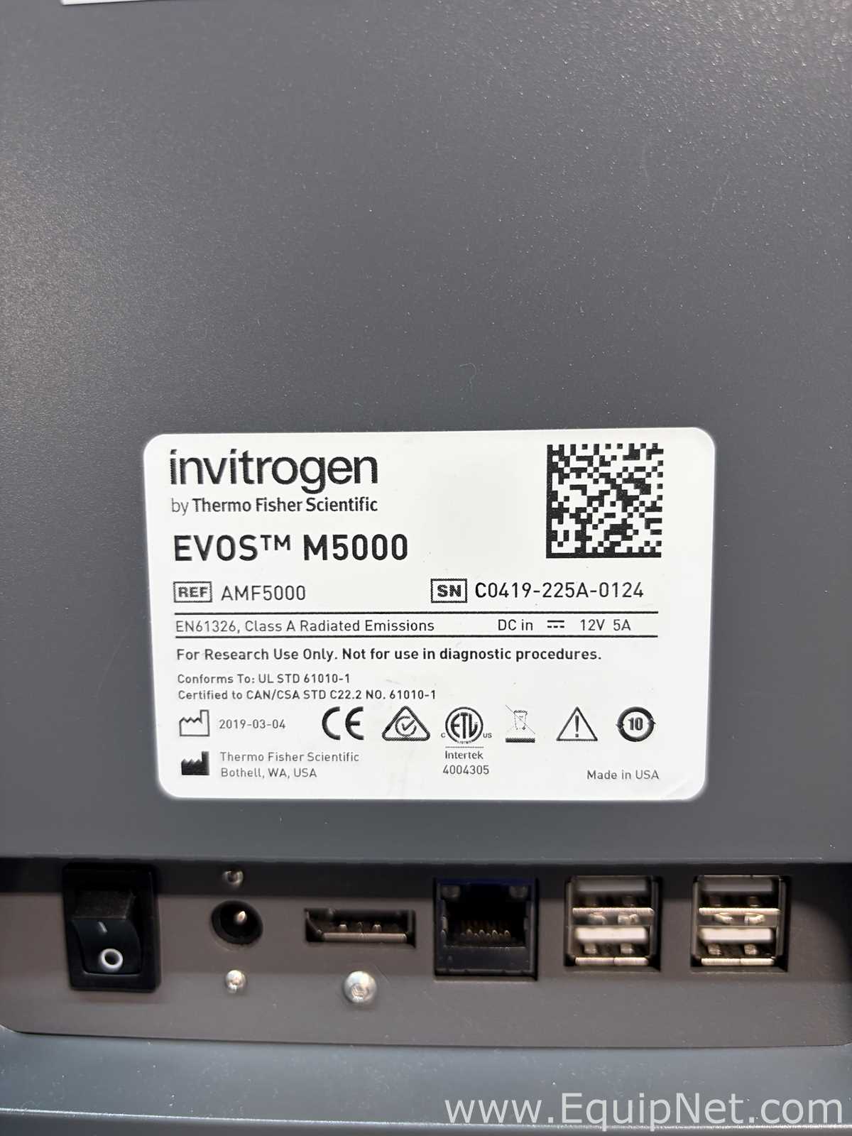 Generador de Imágenes Invitrogen EVOS M5000