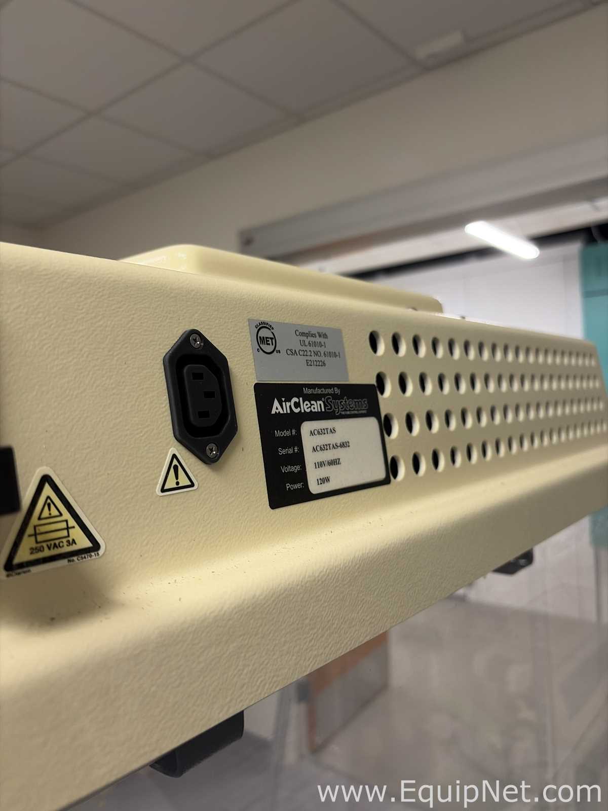 AirClean Systems AC632TAS AirClean 600 Ductless Fume Hood Workstation
