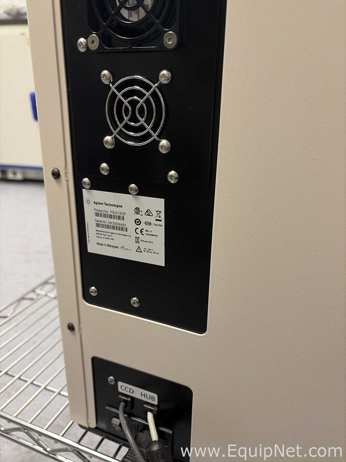 Equipamento de Eletroforese Capilar Agilent Technologies FSv2-CE2F