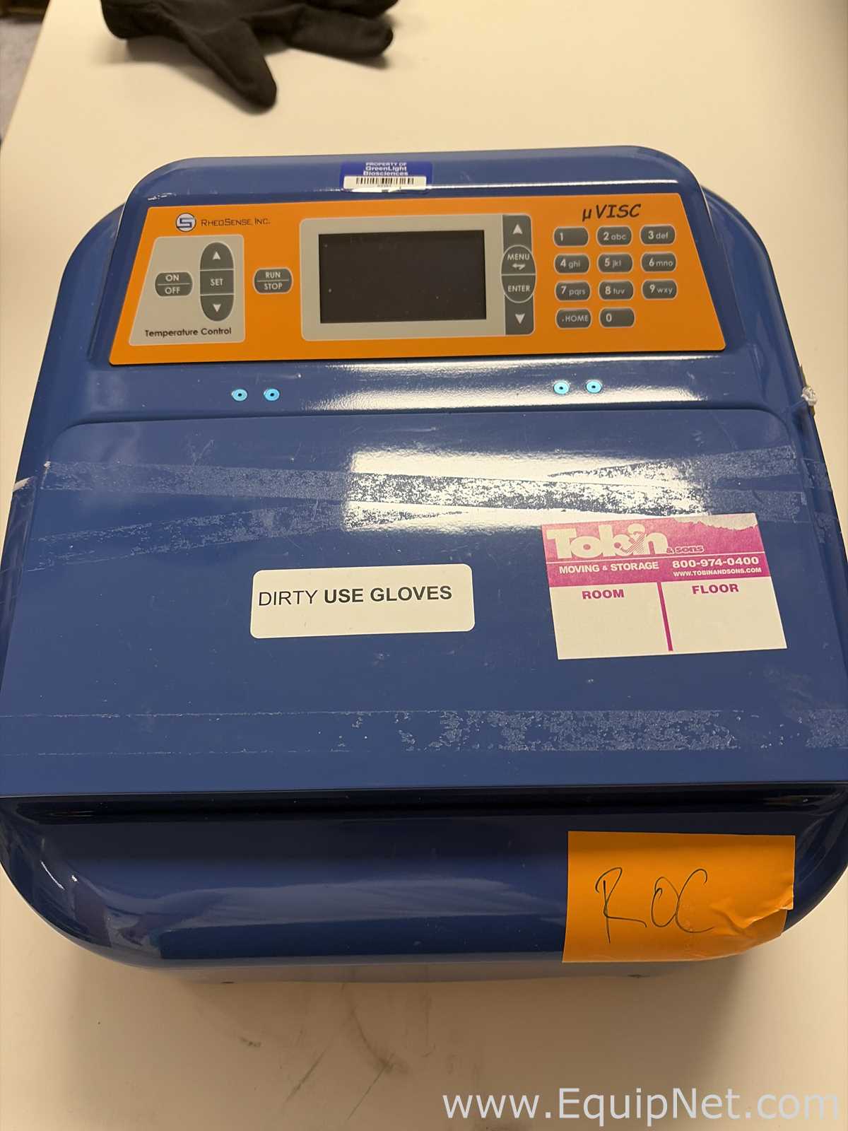 RheoSense microVISC microTemp HVROC-T Viscometer
