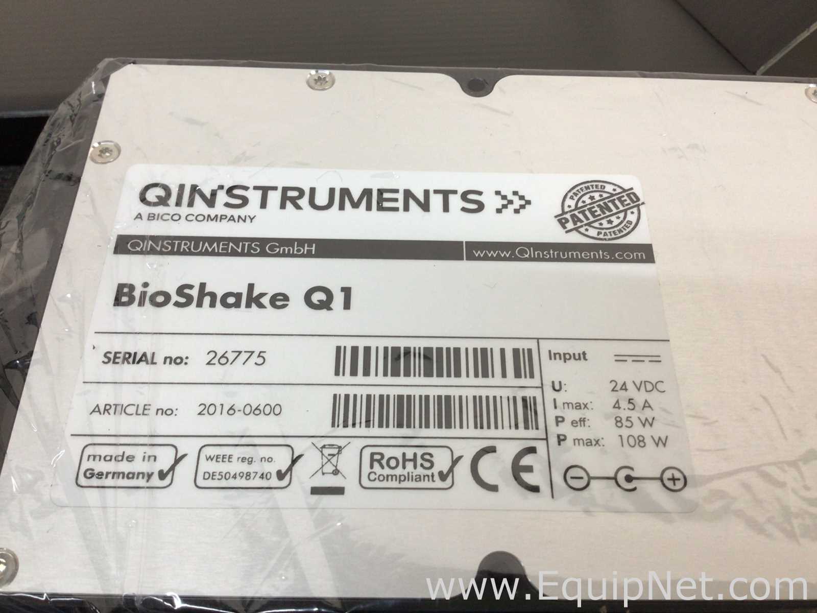 Unused Qinstruments BioShake Q1 Microplates Shaker