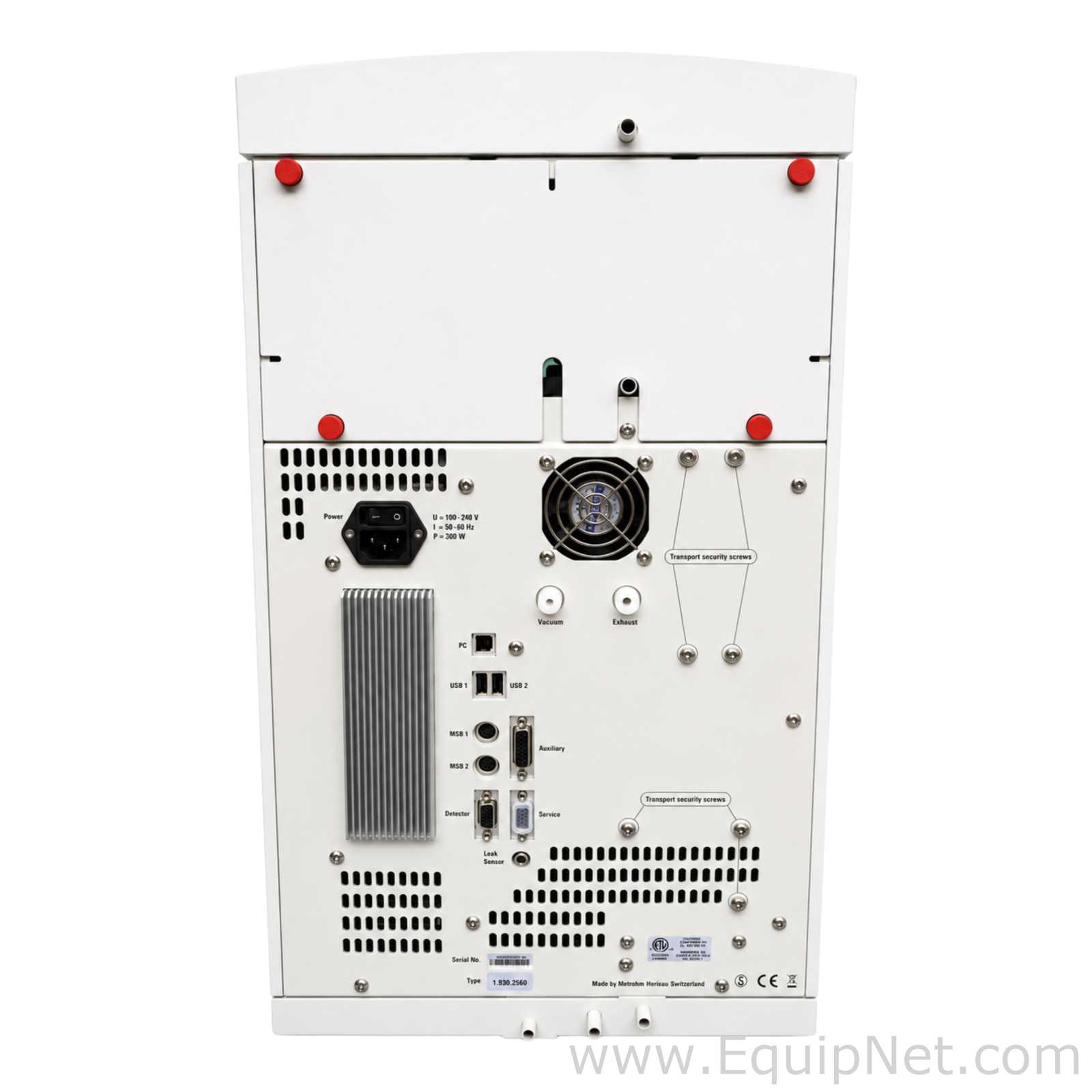 Cromatografía de Intercambio Iónico Metrohm 881 Compact IC Pro