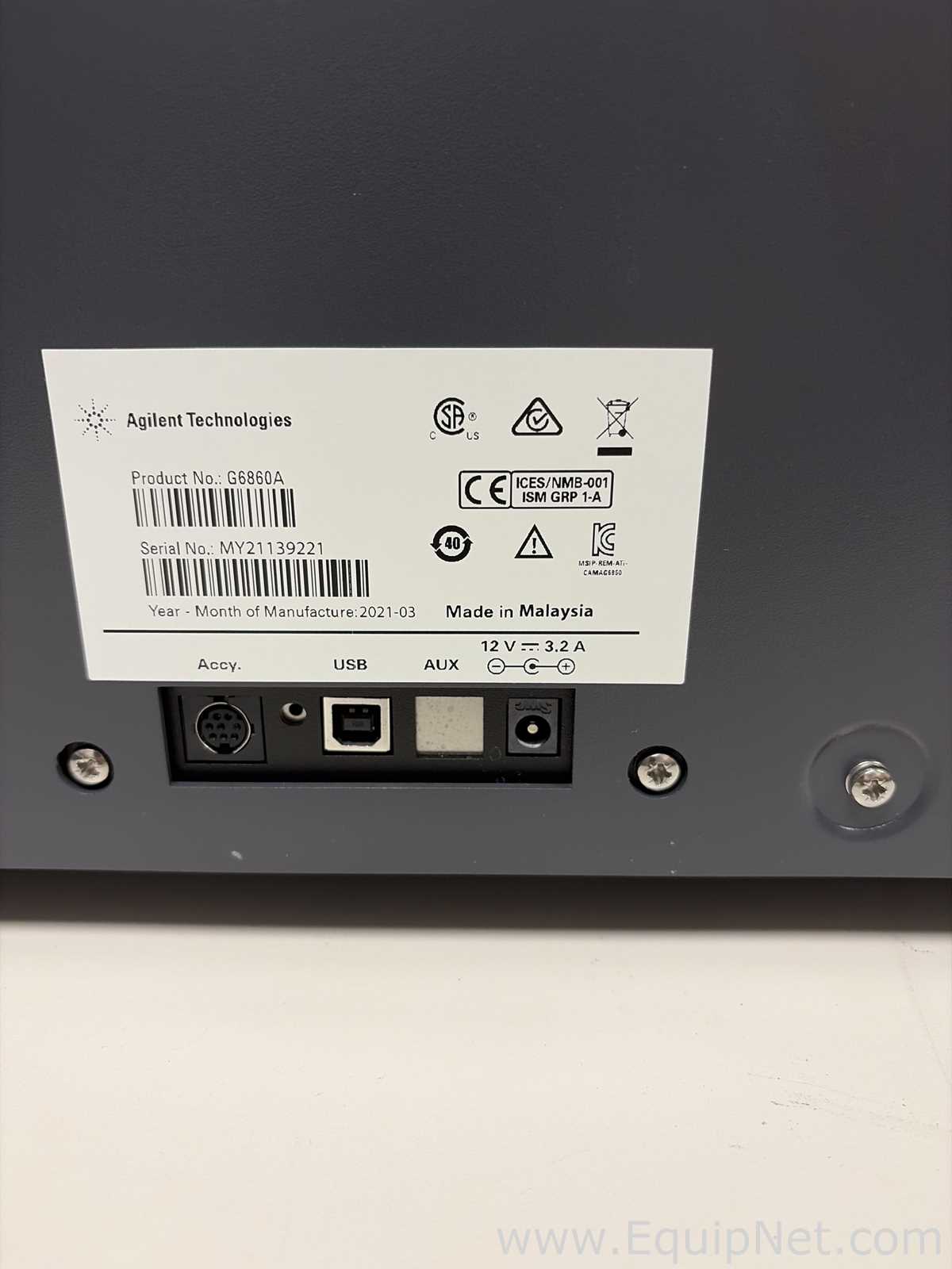 Espectrofotômetro C Technologies Inc G6860A and Solo VPE