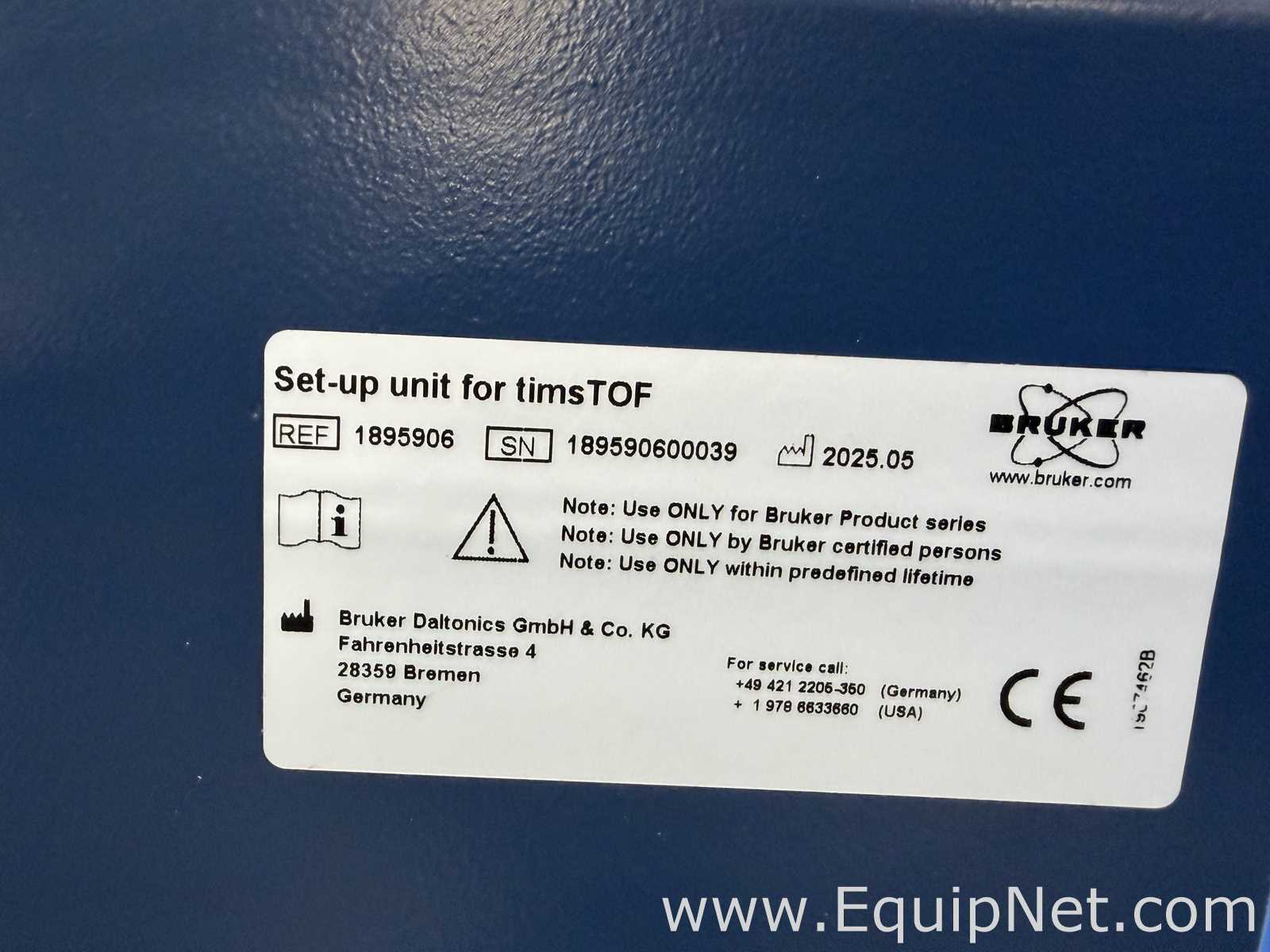 Bruker 1895906 Set-up Unit for timsTOF Mass Spectrometer