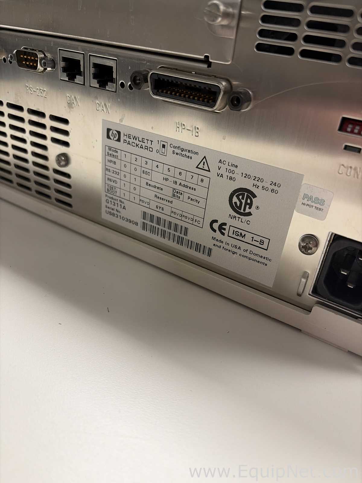 Sistema HPLC Hewlett Packard G1311A