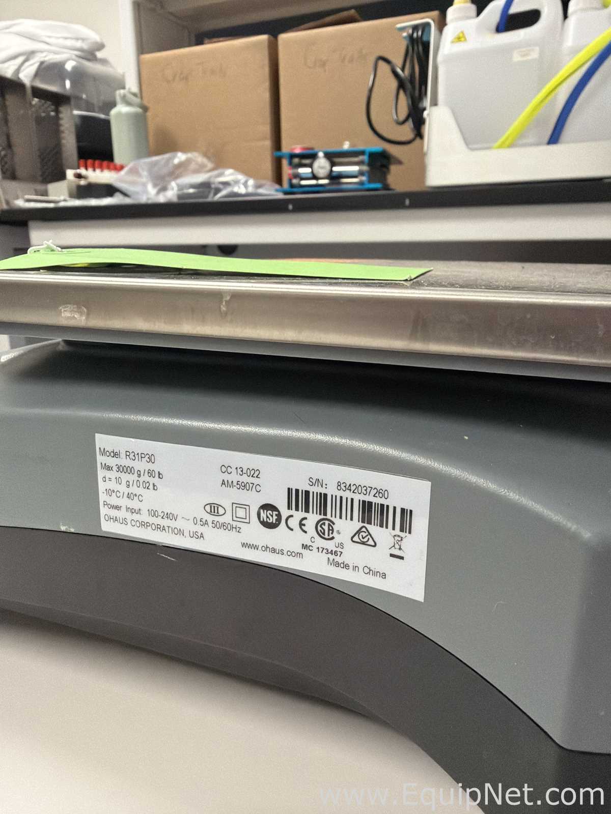 Balança de Laboratório Ohaus R31P30