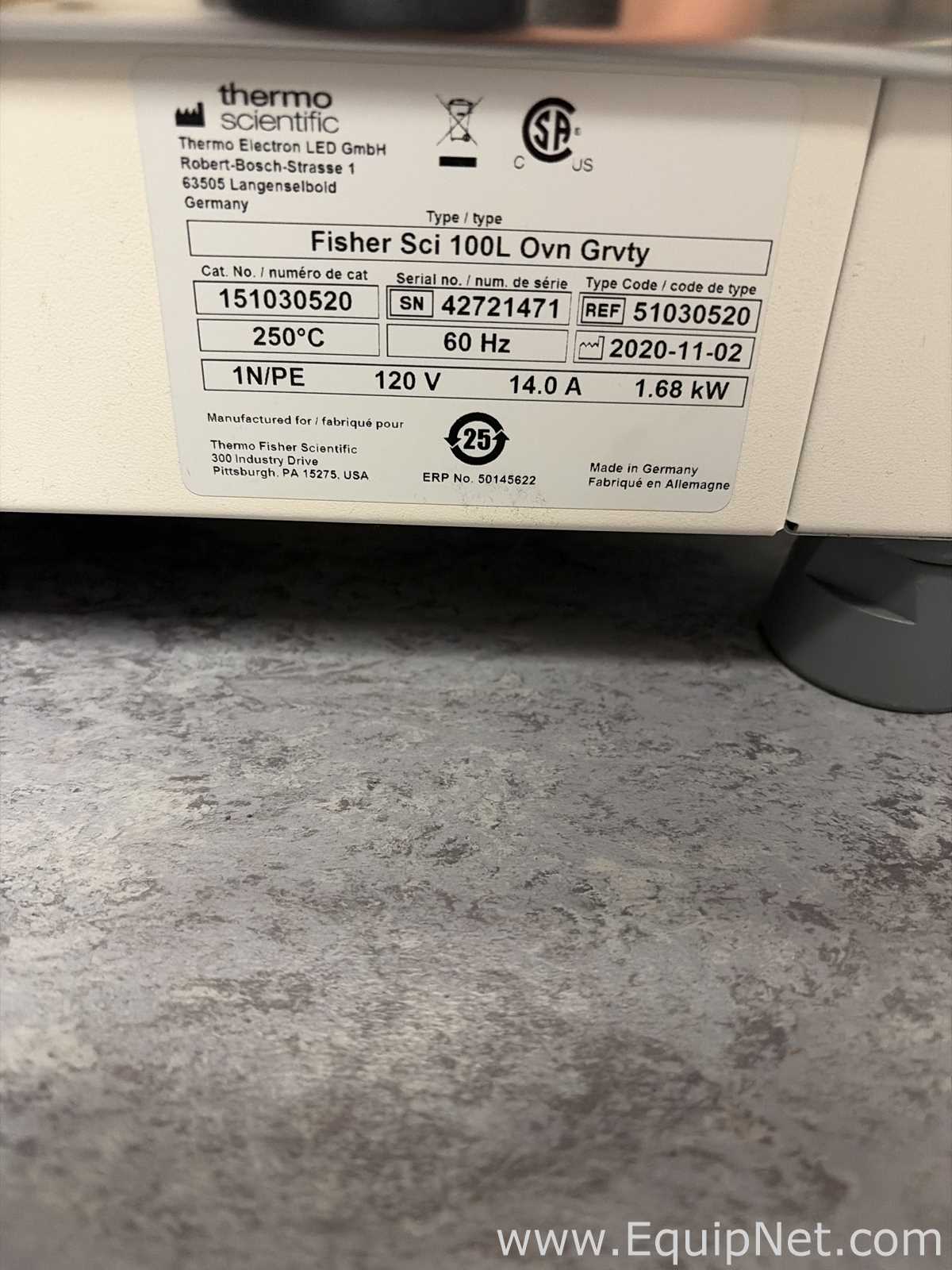 Estufa para Laboratórios Fisher Scientific 51030520 Incubator