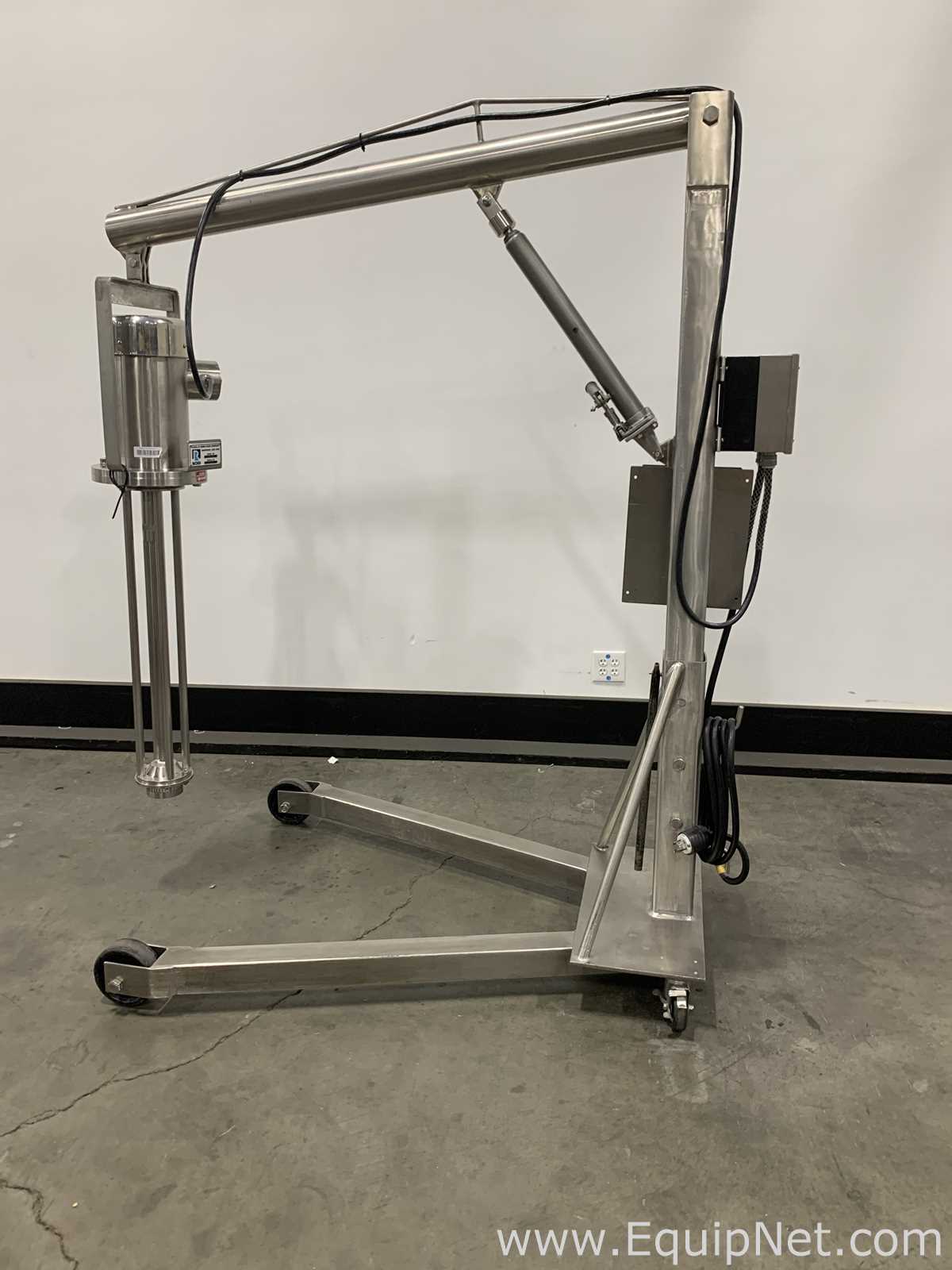 Charles Ross HSM-105 Hanging Homogenizer on Mobile Stand
