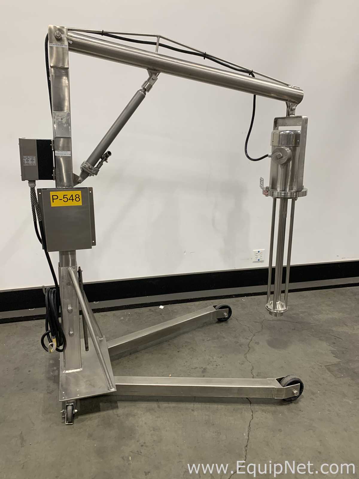 Charles Ross HSM-105 Hanging Homogenizer on Mobile Stand