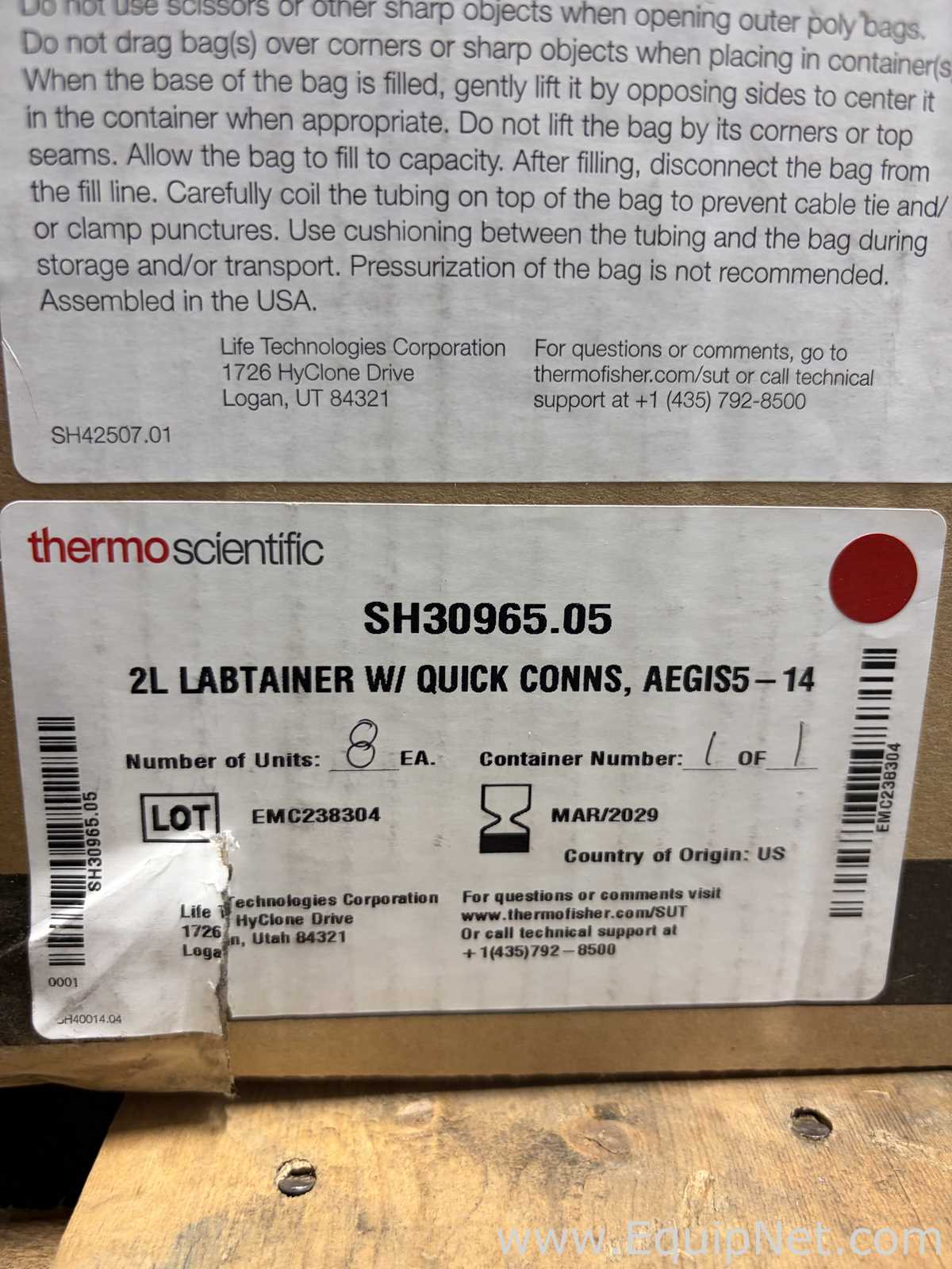Pallet of Consumables