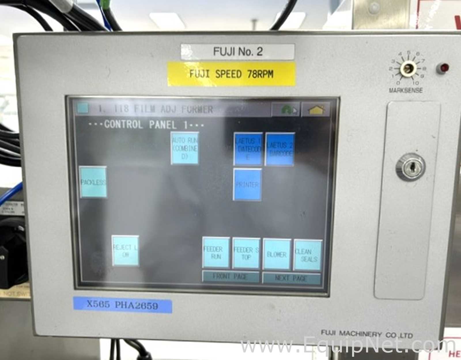 Fuji Machinery Co. Ltd. FFS100 Flow Wrapper