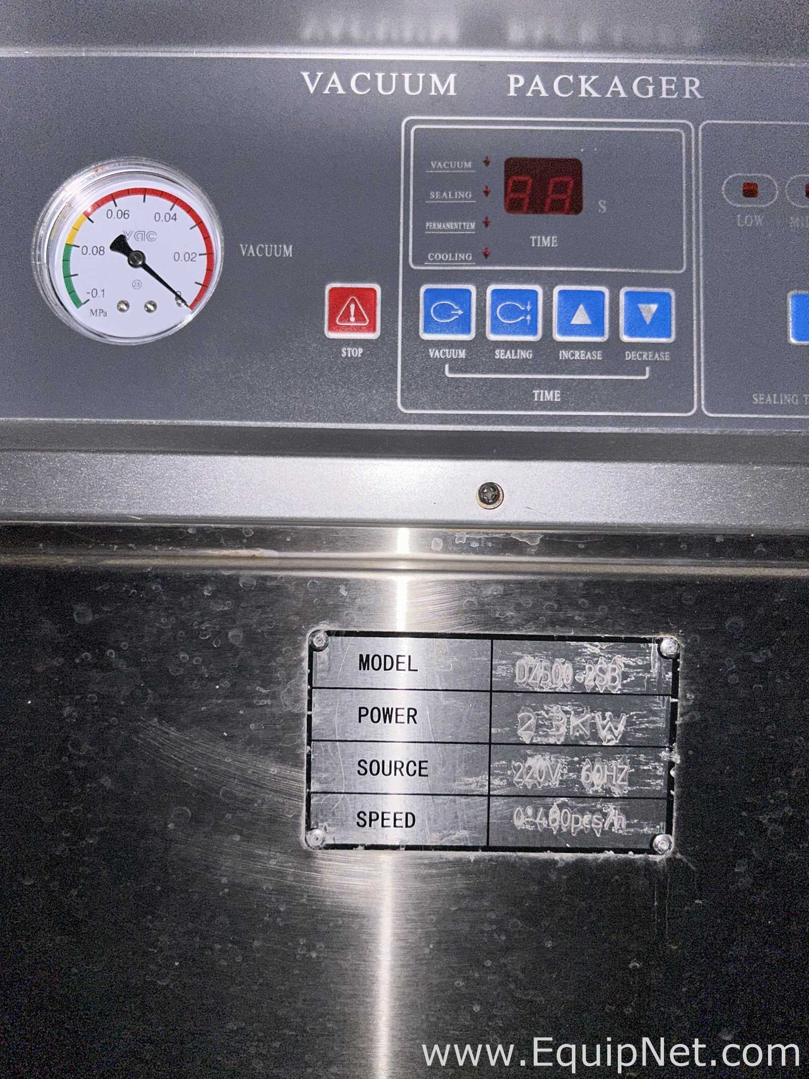 Máquina de empaque al vacío Vacuum Packager DZ500-2SB
