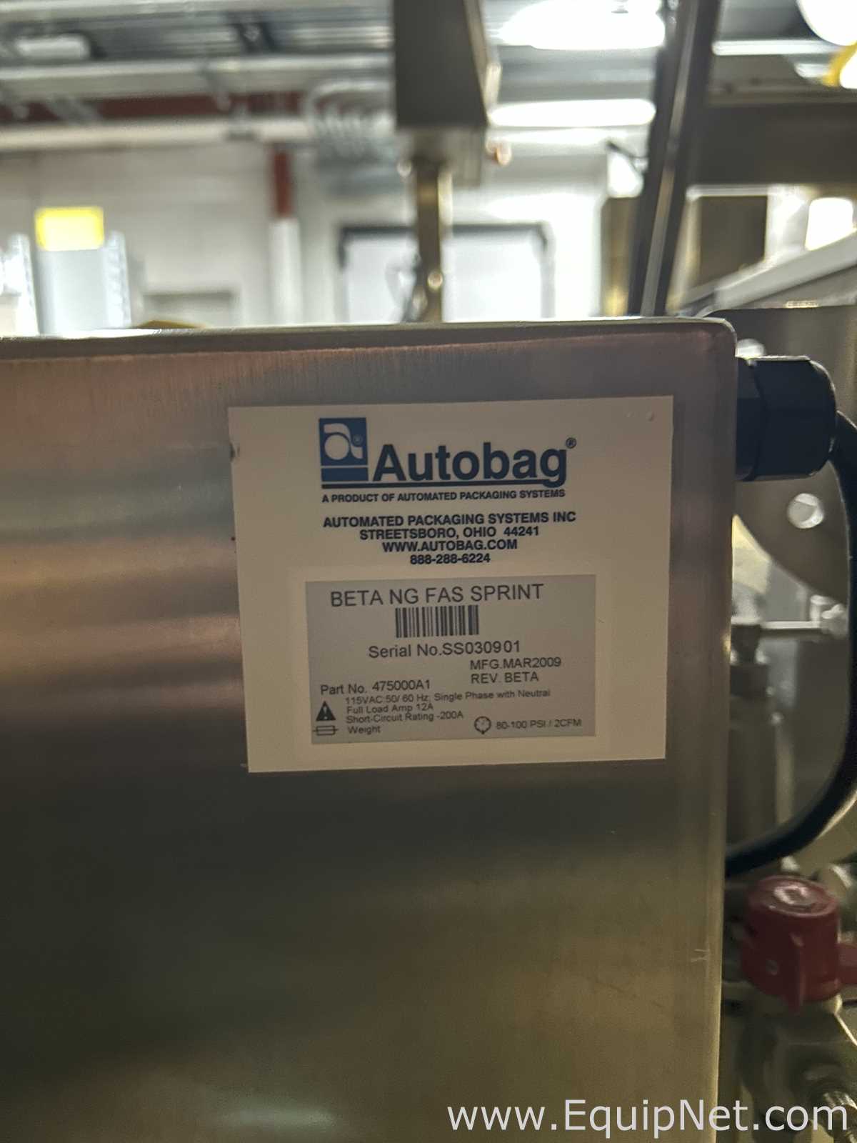 Sintetizador Autobag Beta NG Fas Sprint