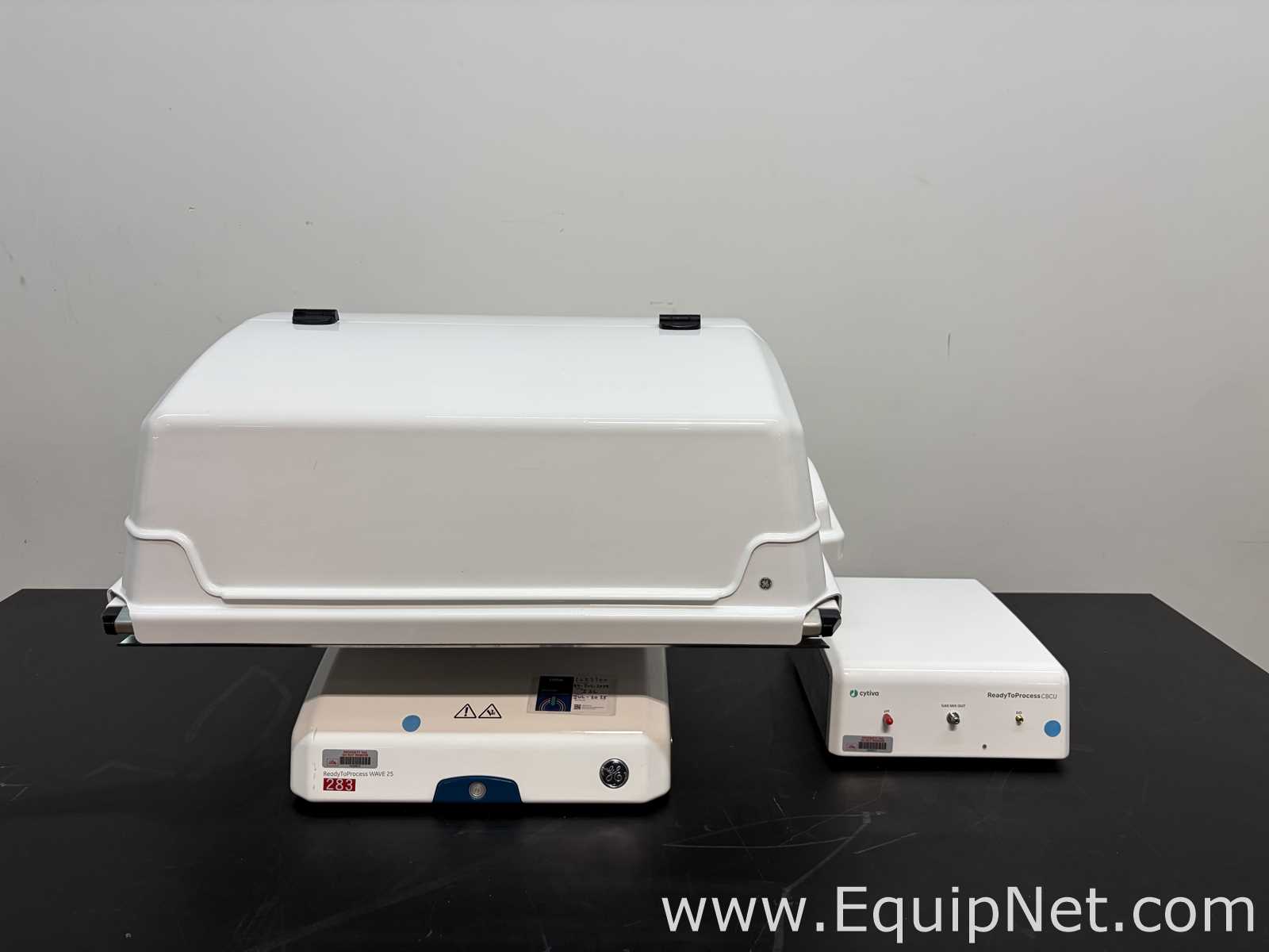 GE Wave 25 Bioreactor System With CBCU Full Comprehensive Gas Control and Monitoring Module