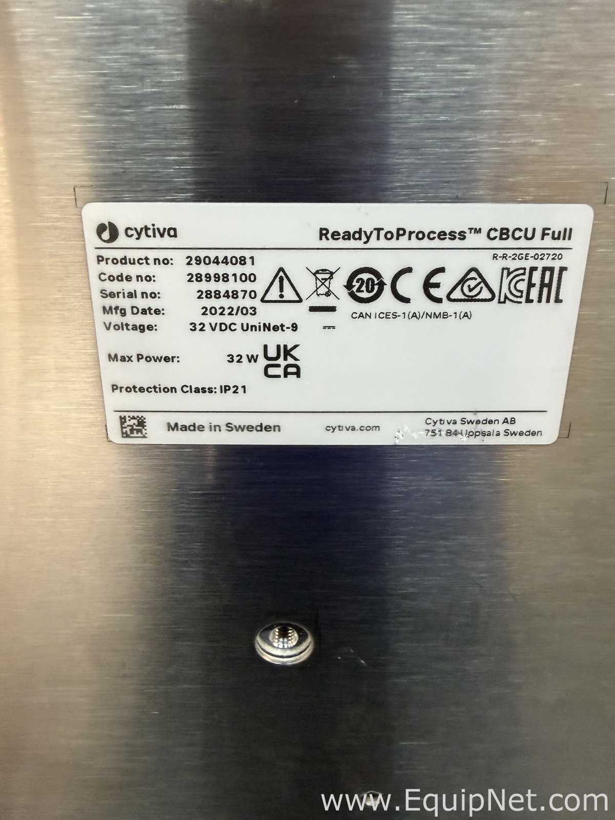 GE Wave 25 Bioreactor System With CBCU Full Comprehensive Gas Control and Monitoring Module