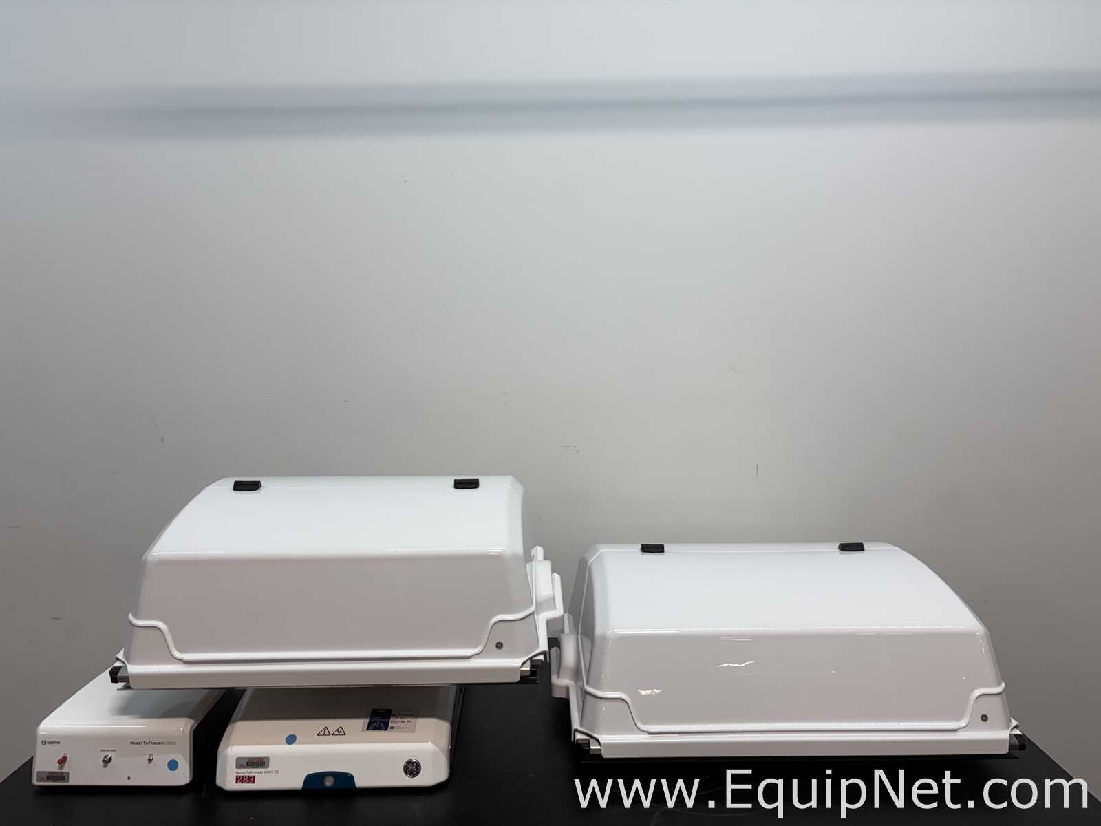 GE Wave 25 Bioreactor System With CBCU Full Comprehensive Gas Control and Monitoring Module