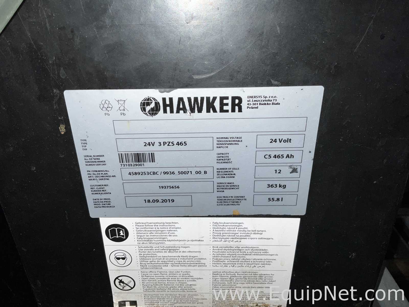 Equipamento de Distribuição de Energia Hawker Inc 24V3PZS465