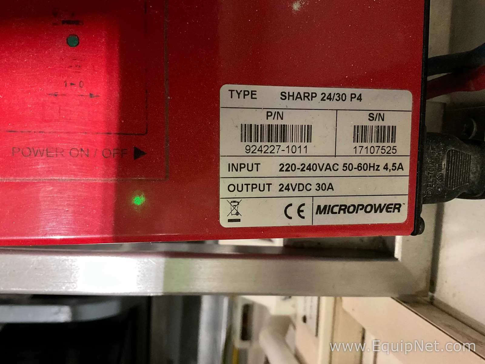 Micropower SHARP 24/30 P4 Battery Charger For 24V Batteries