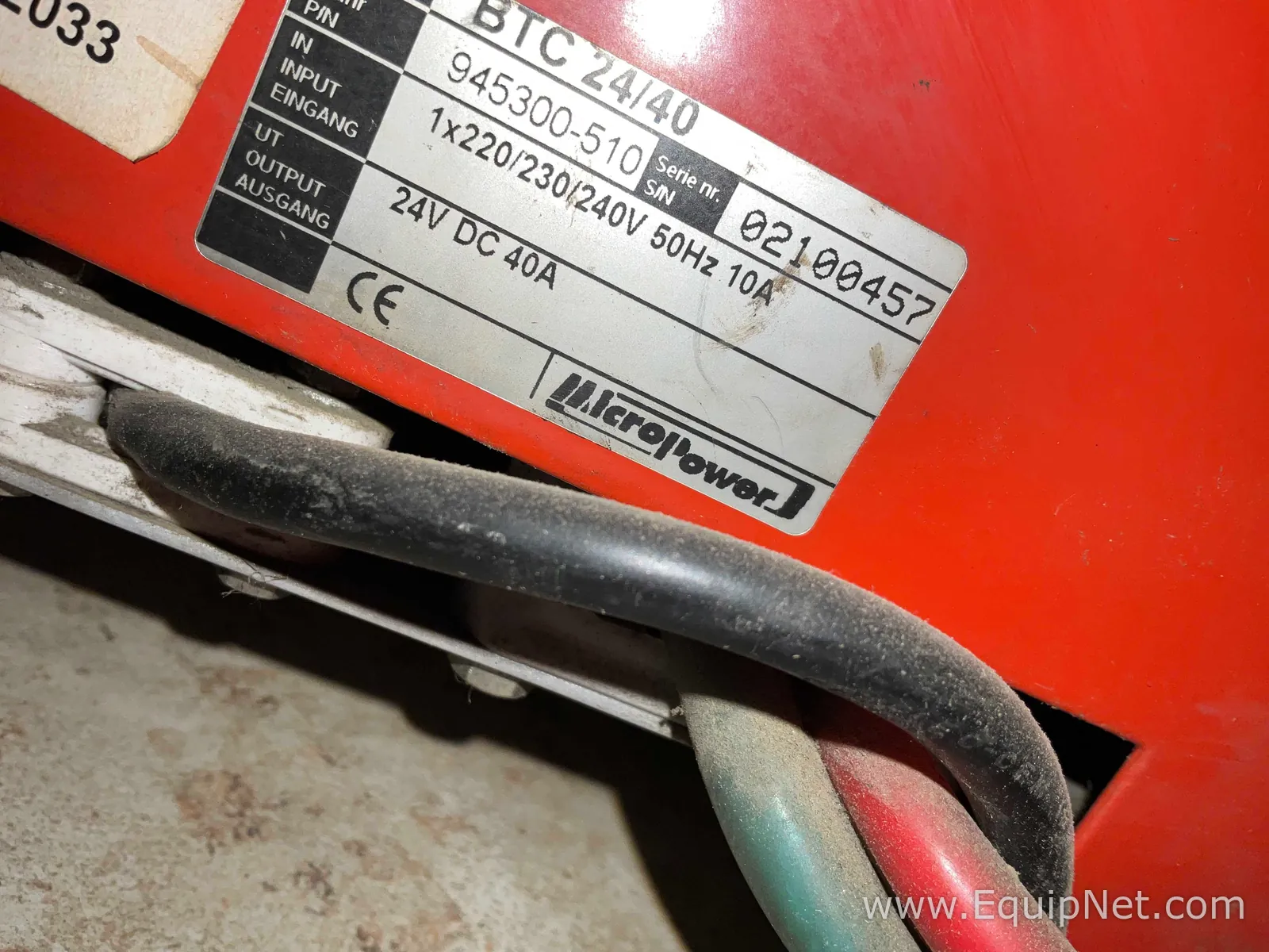 Micropower BTC 24/40 Battery Charger For 24V Batteries