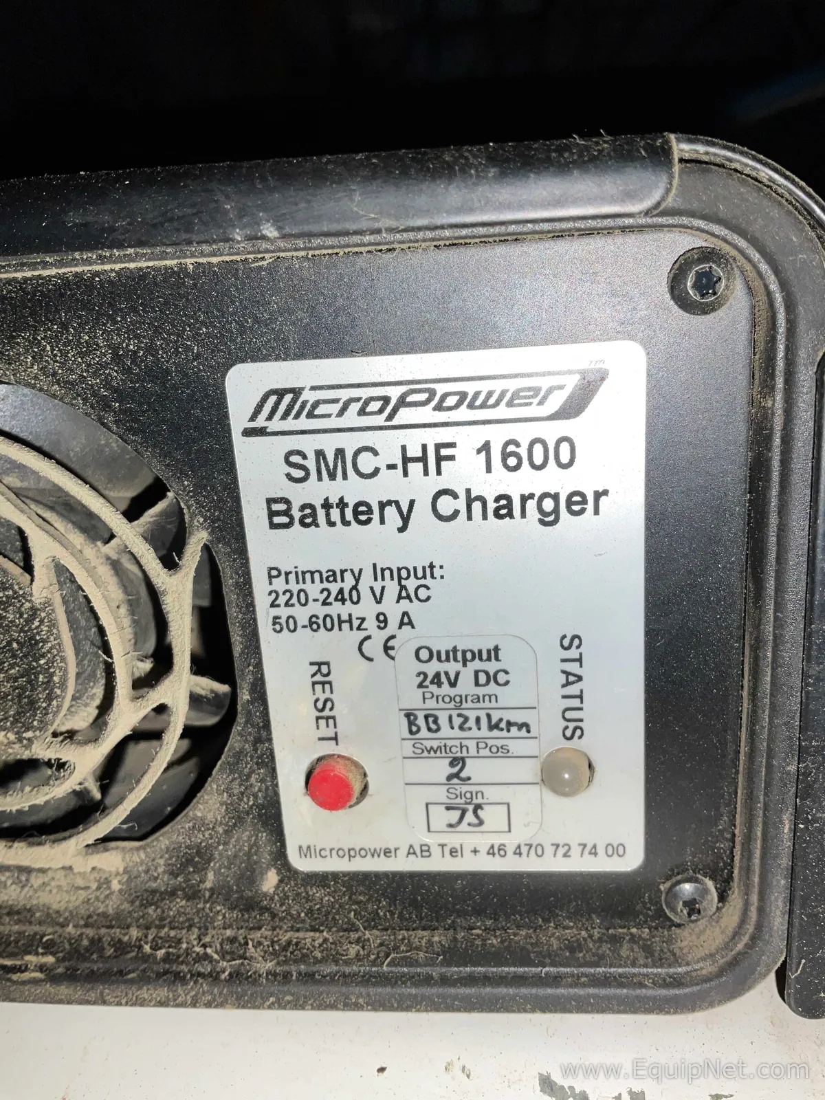 Micropower SMC-HF 1600 Battery Charger For 24V Batteries