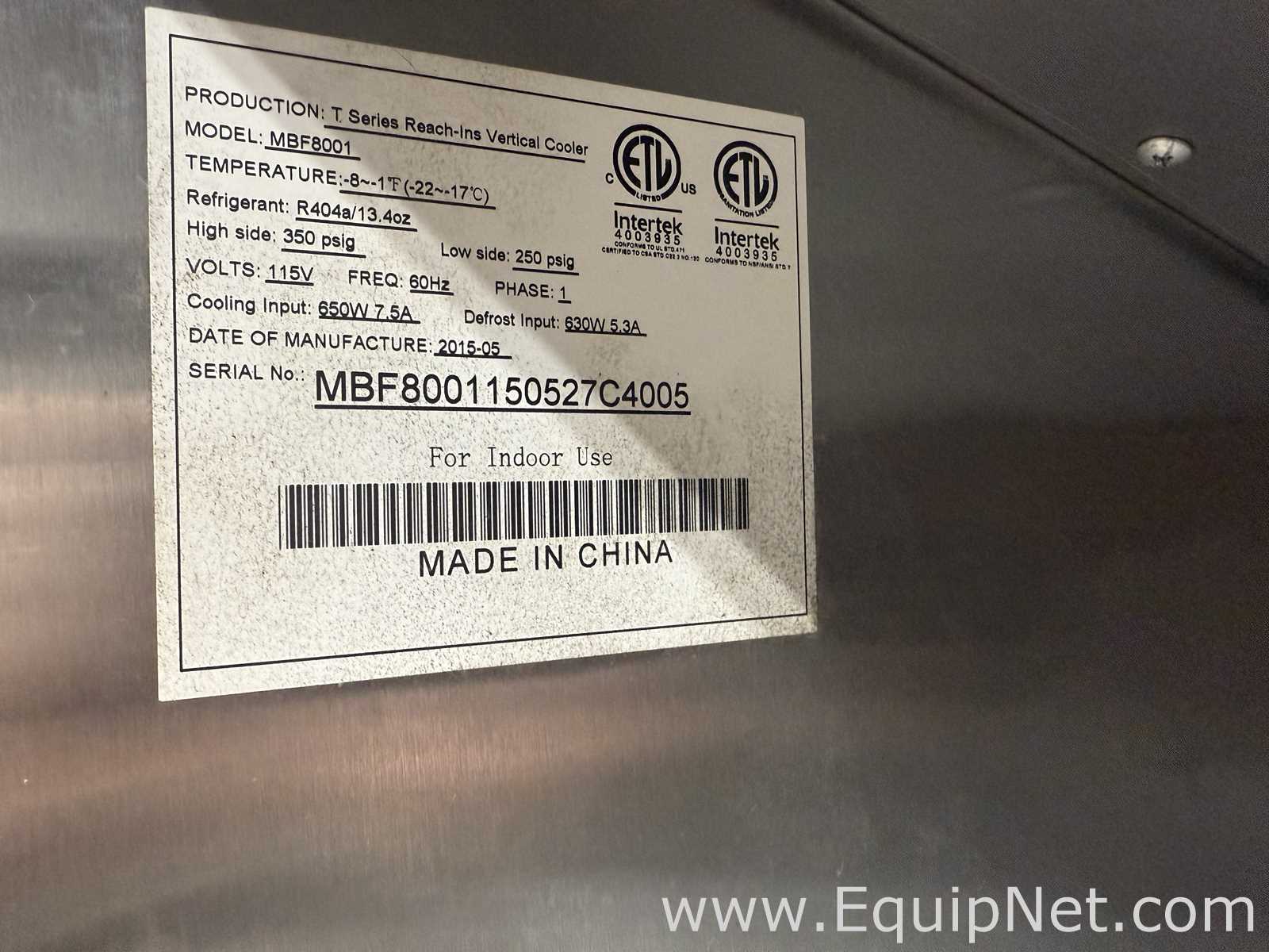 Atosa MBF8001 Freezer