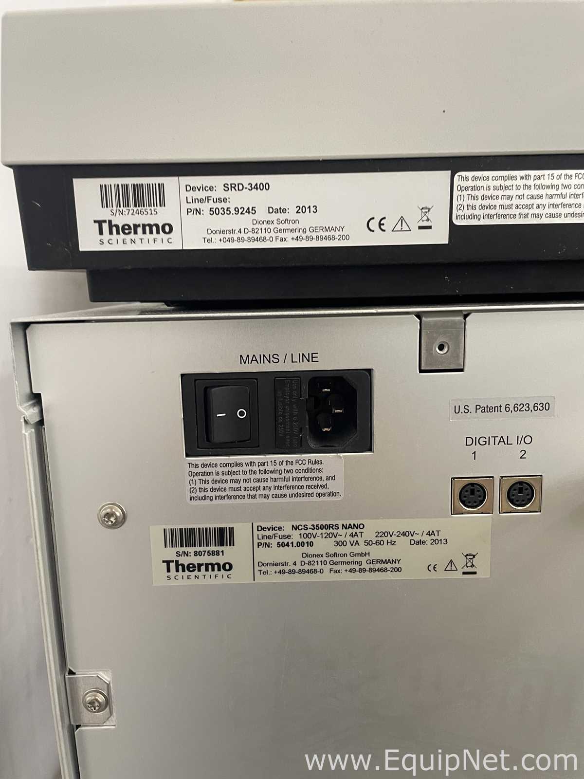 Thermo Scientific Q Exactive Orbitrap Mass Spectrometer with Ultimate 3000 UHPLC System