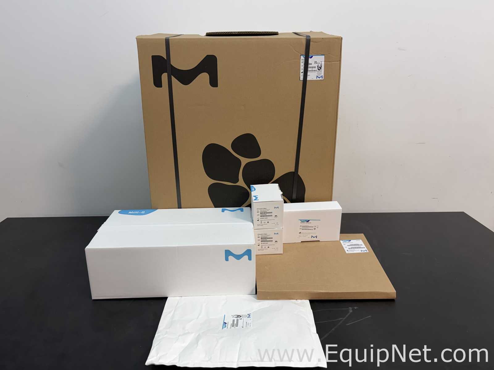 Unused Millipore Milli-Q IQ 7000 Laboratory Water Purification System With Accessories