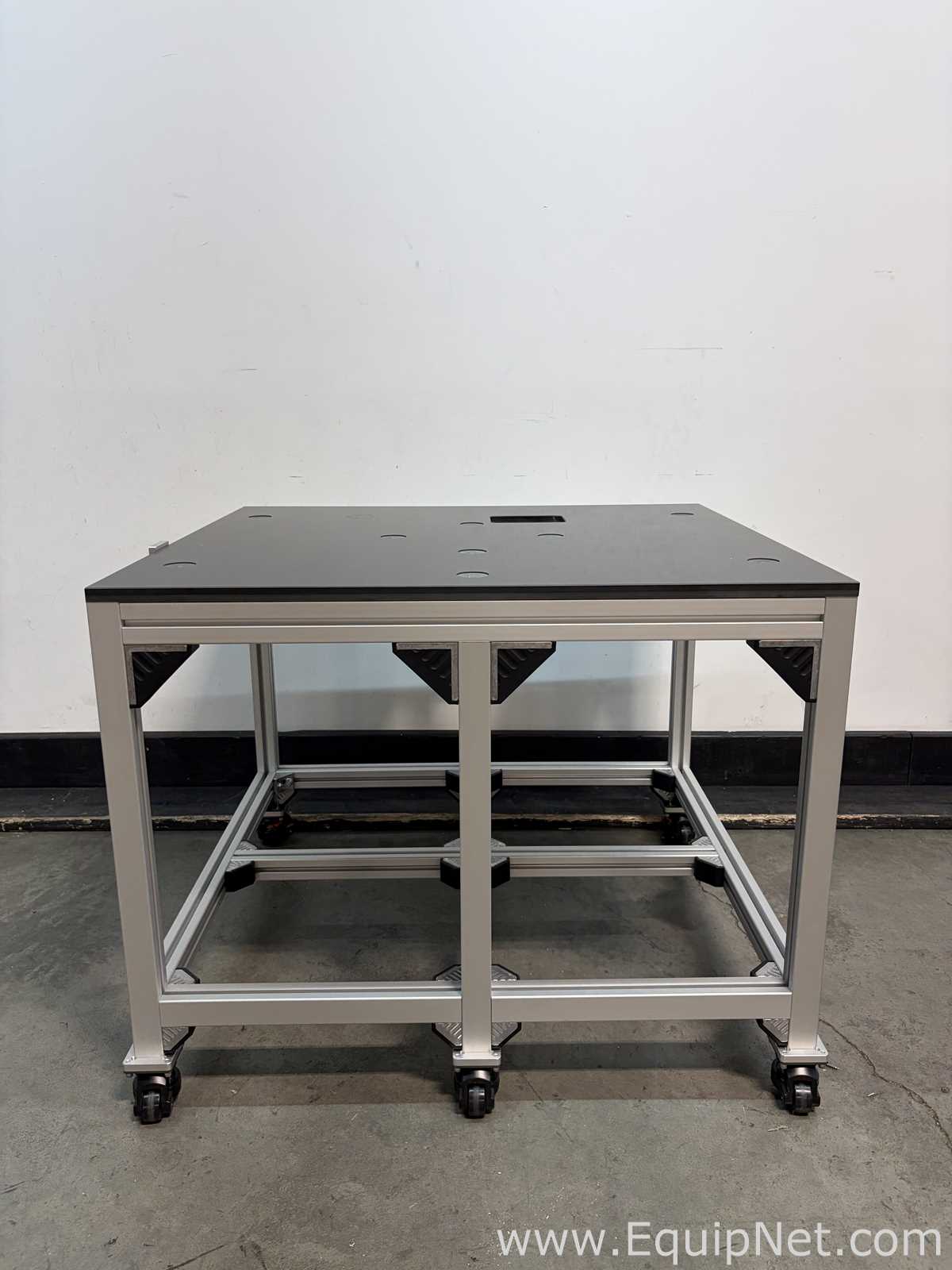 Work Bench With Egrotron Styleview Sit Stand Combo Arm