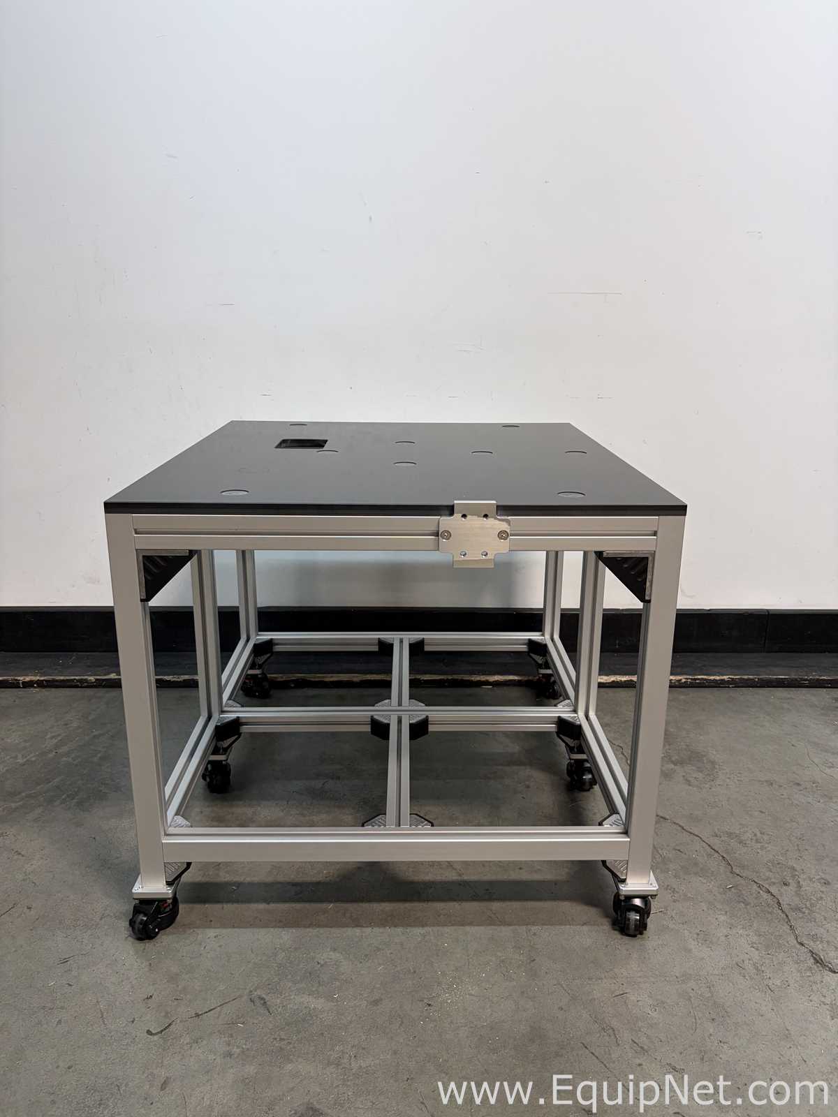 Work Bench With Egrotron Styleview Sit Stand Combo Arm