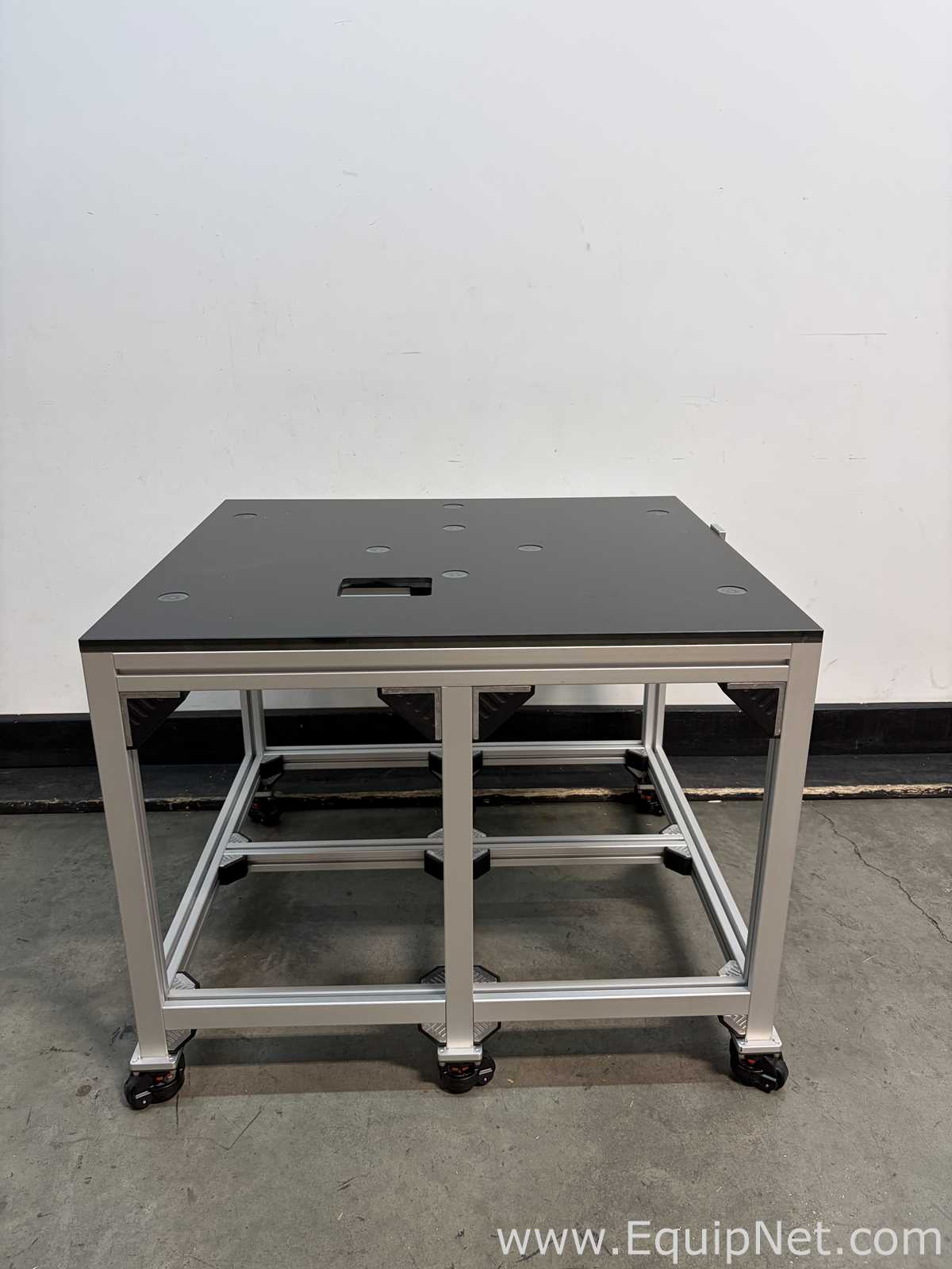 Work Bench With Egrotron Styleview Sit Stand Combo Arm