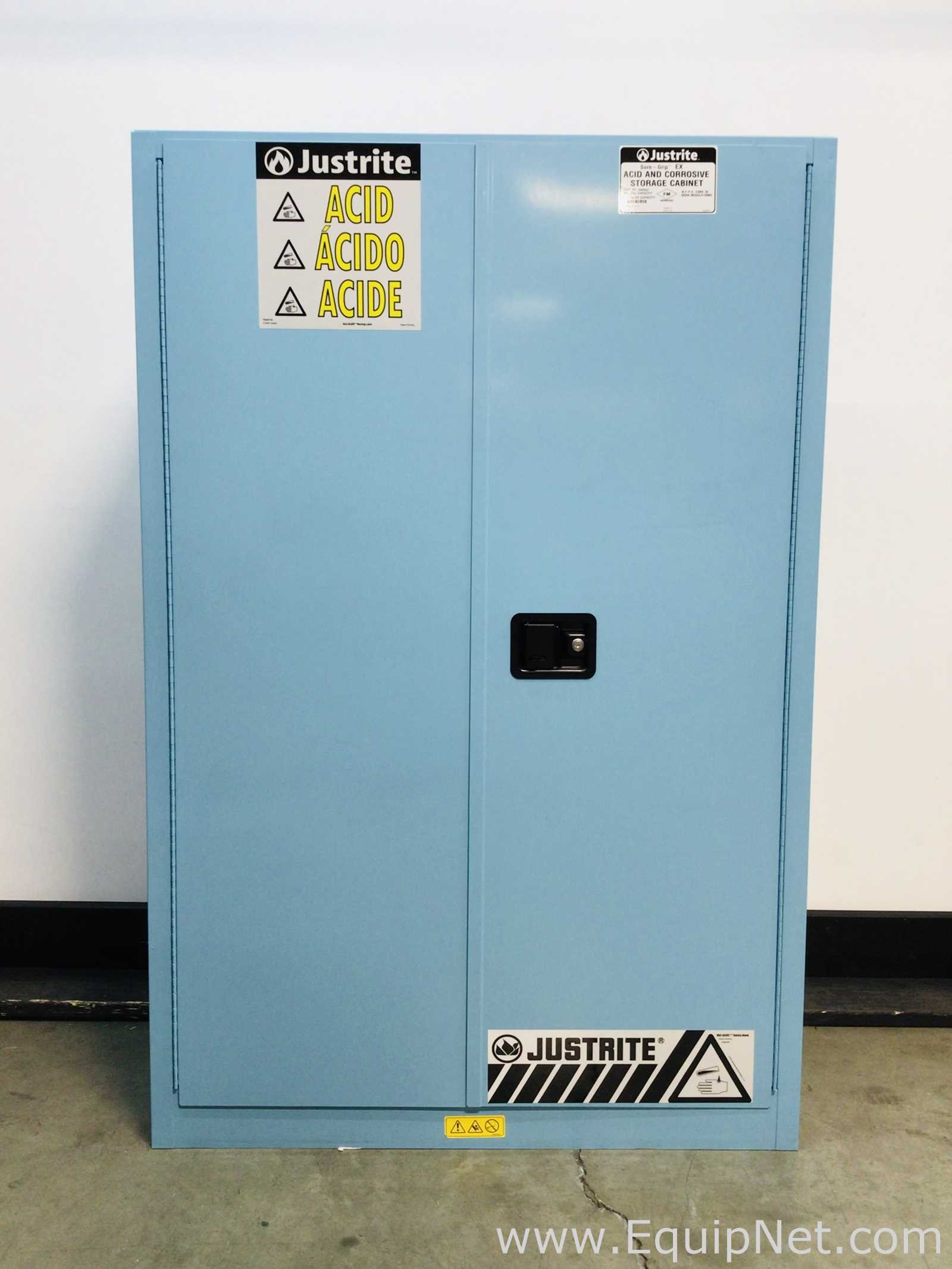 JustRite Sure-Grip EX Acid And Corrosive Storage Cabinet