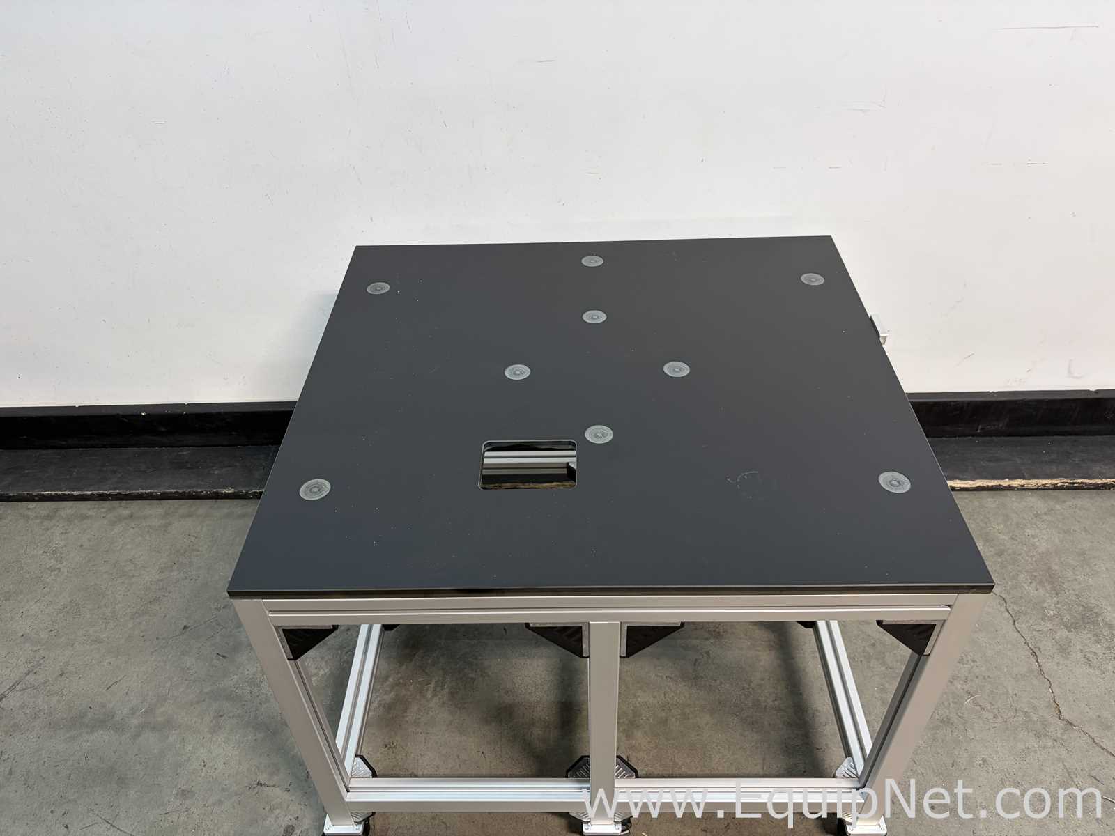 Work Bench With Egrotron Styleview Sit Stand Combo Arm