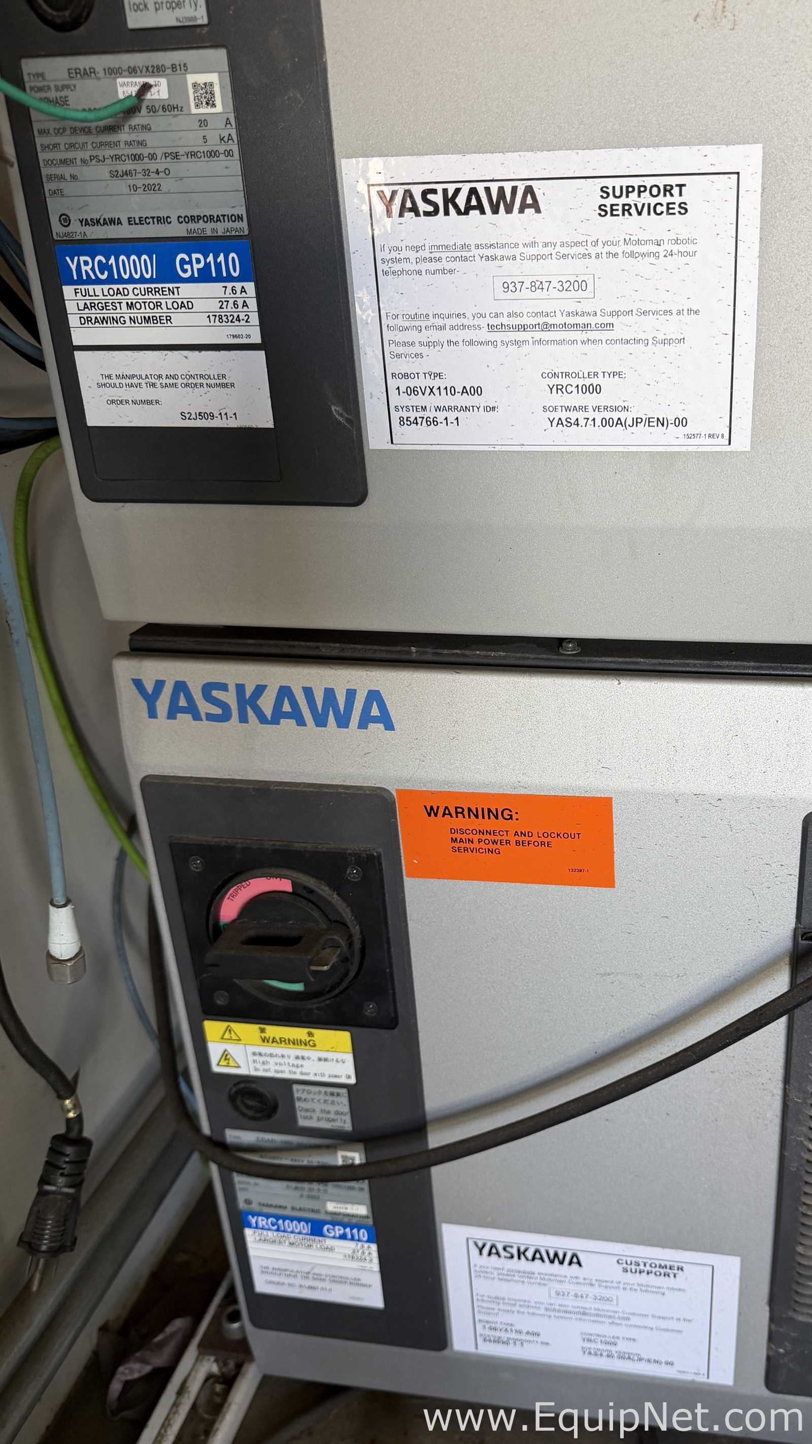 Robótica Yaskawa Motoman GP110