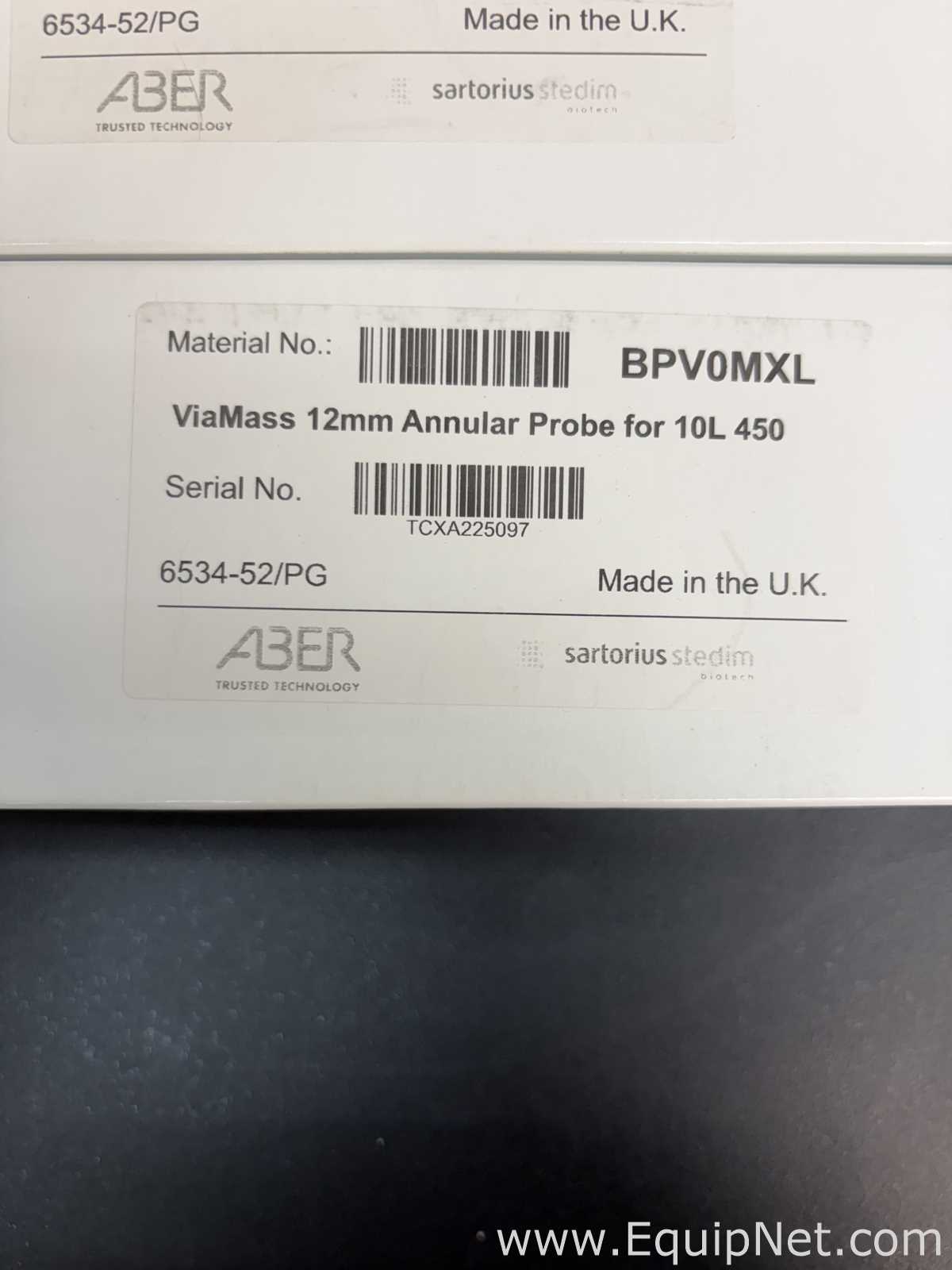Lote de  Biorreactor Sartorius 