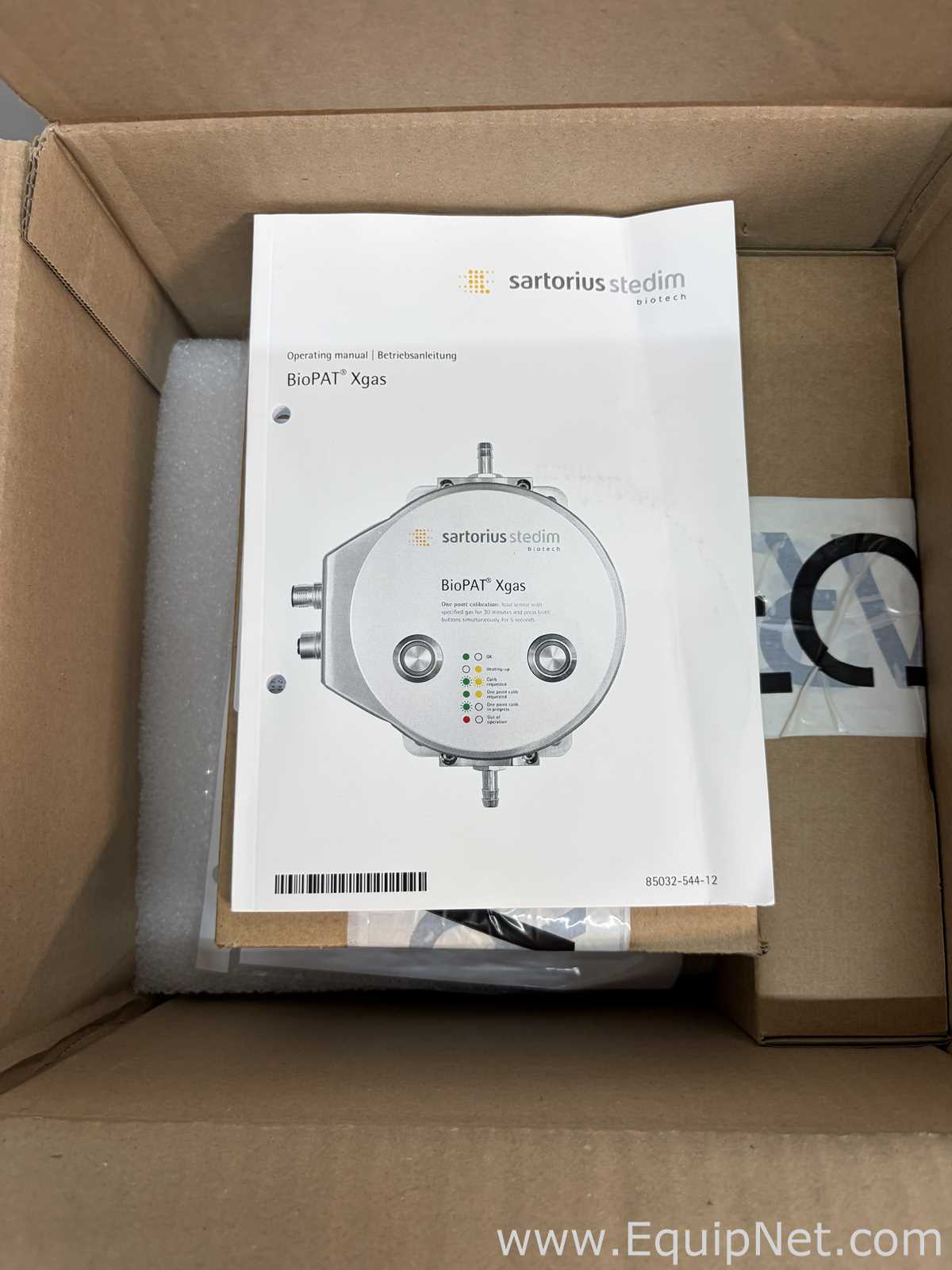 Lote de  Biorreactor Sartorius 