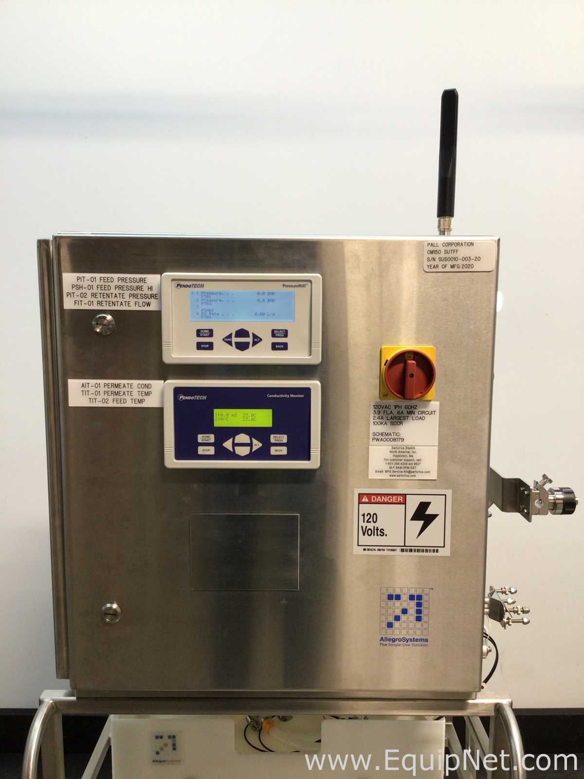 Pall Corporation CM150 SUTFF Single Use Tangential Flow Filtration System
