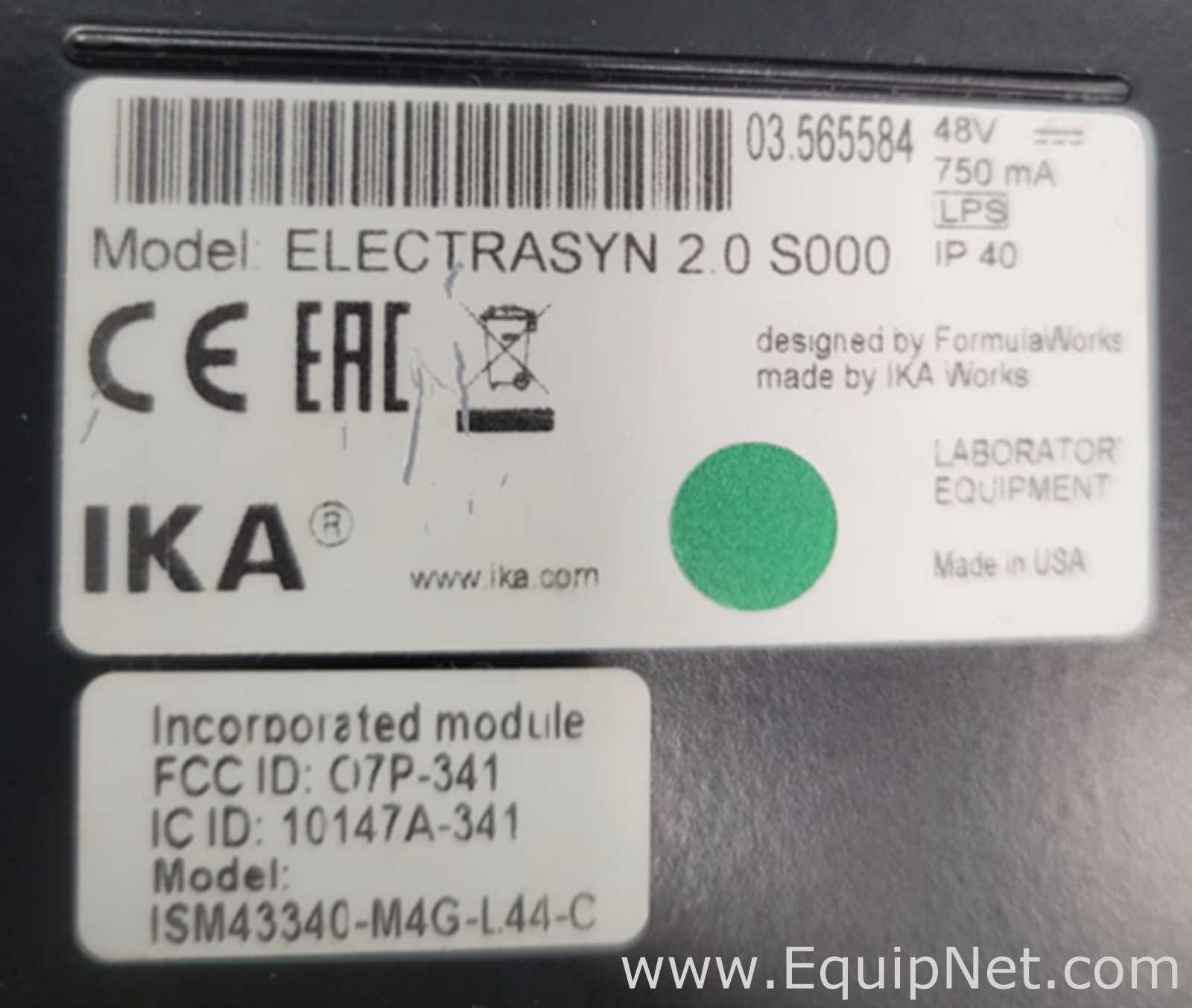 Lot of 2 IKA ElectraSyn 2.0 Electrochemistry Units