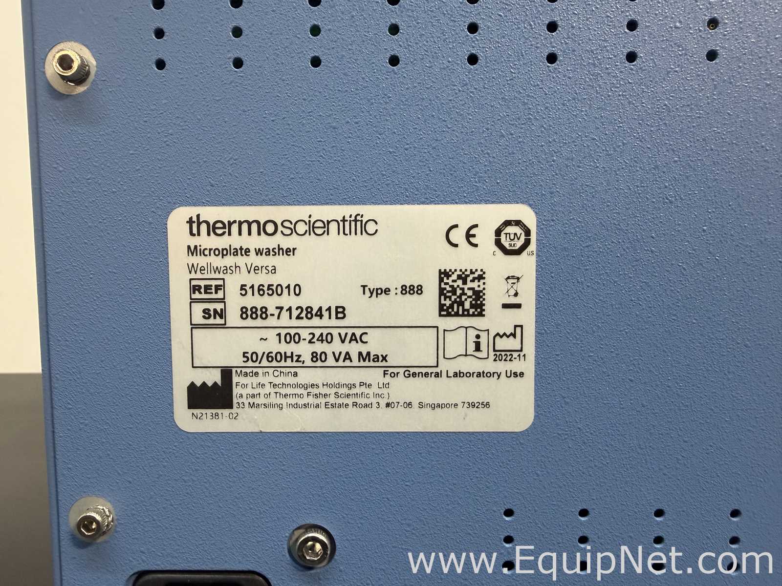 Thermo Scientific 888 Wellwash Versa Microplate Washer