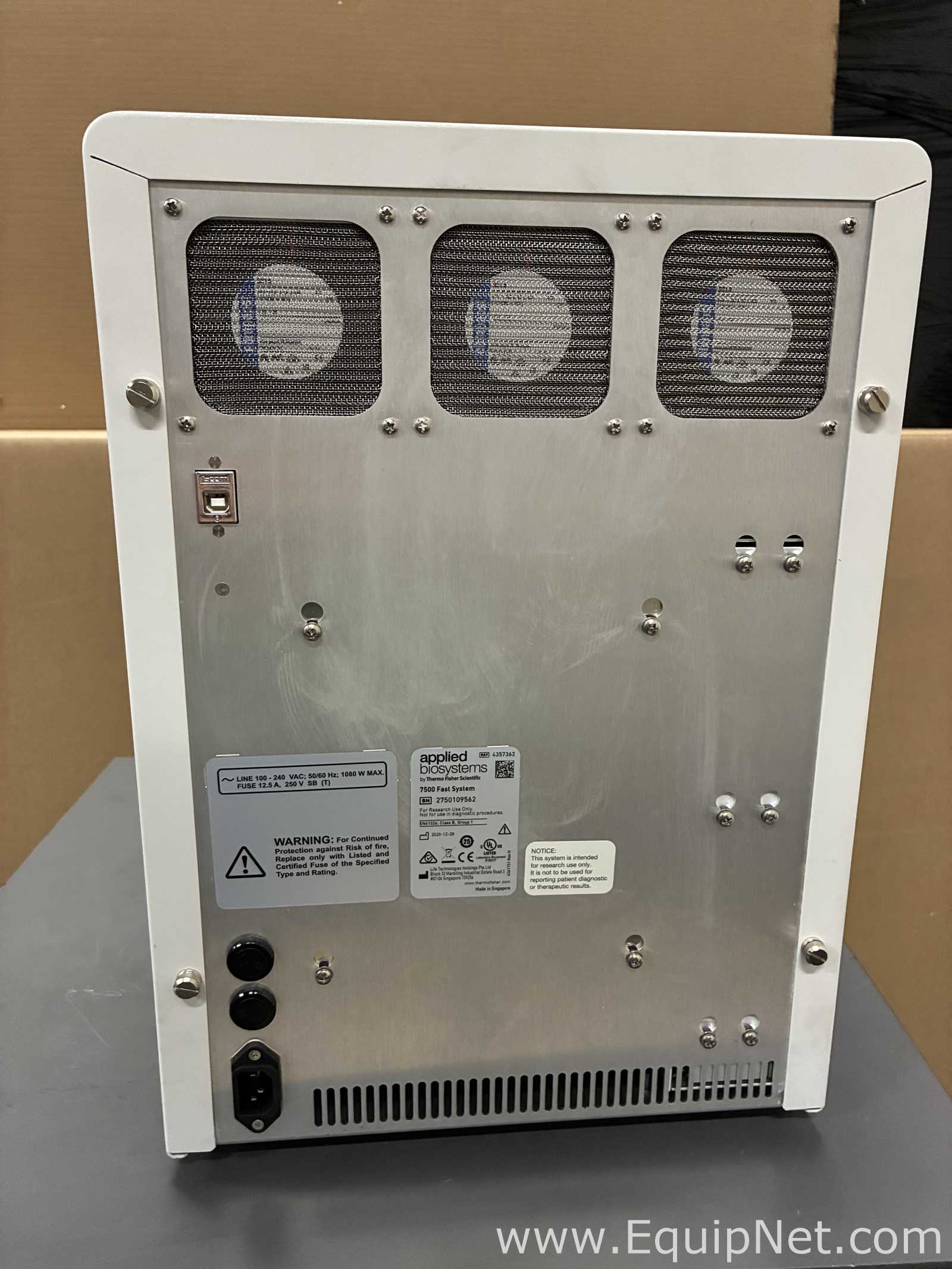 PCR e Termociclador Applied Biosystems 7500 Fast System