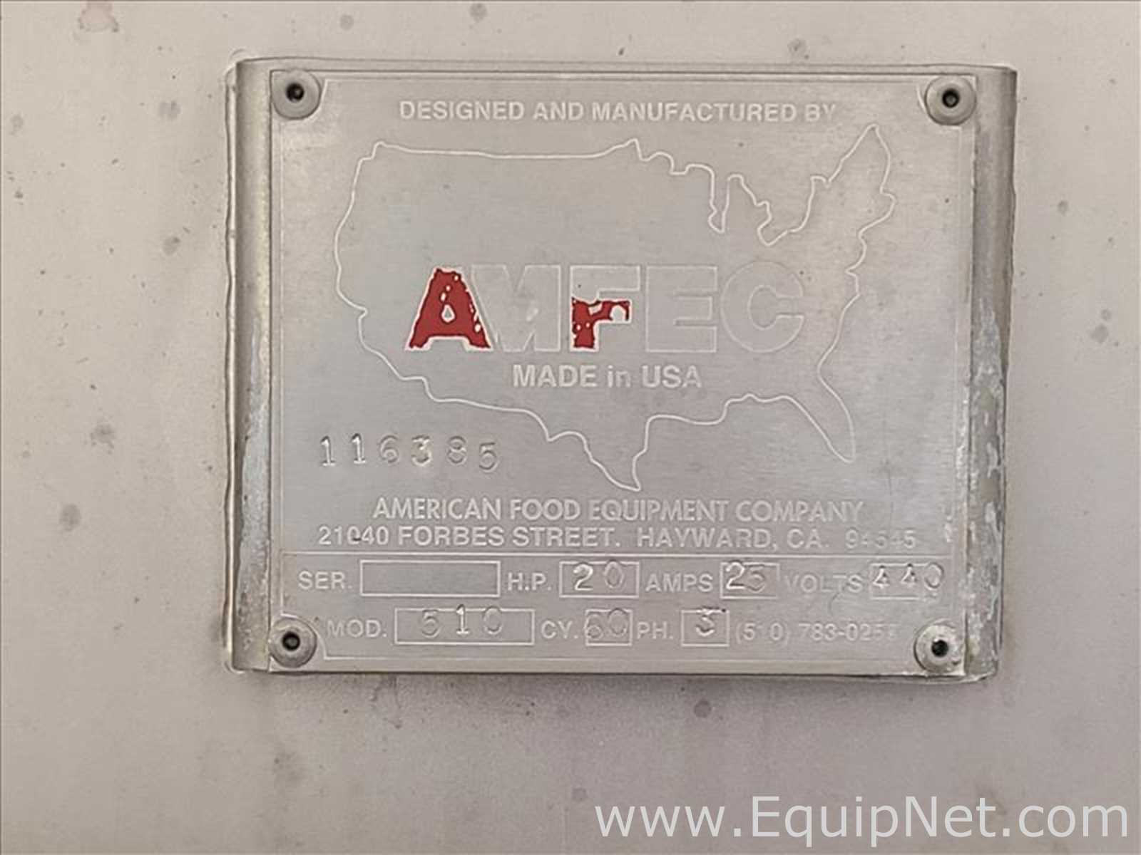 Misturador Industrial aço inox AMFEC - American Food Equipment Co 510