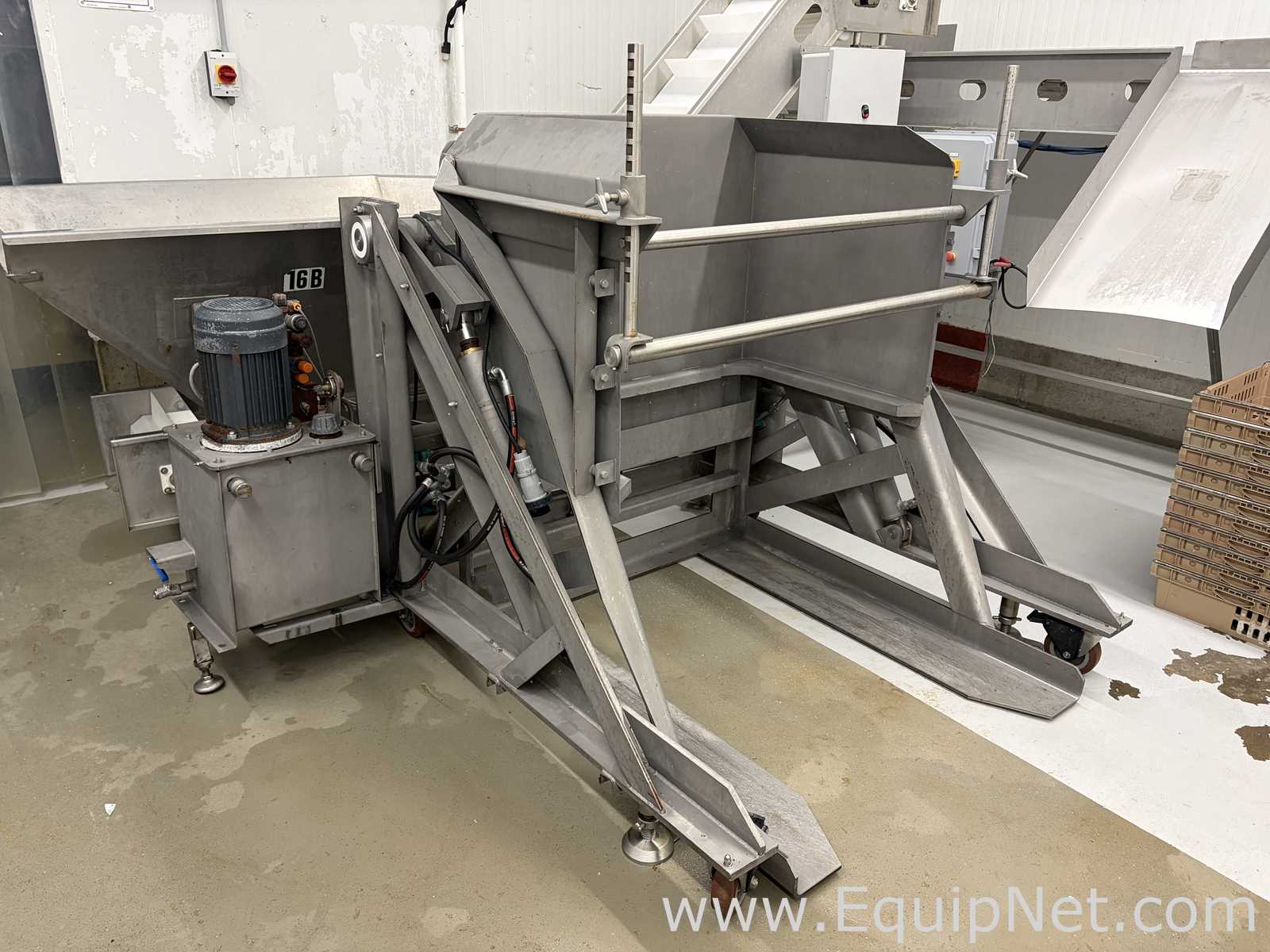 Hydraulic Tote Dumper