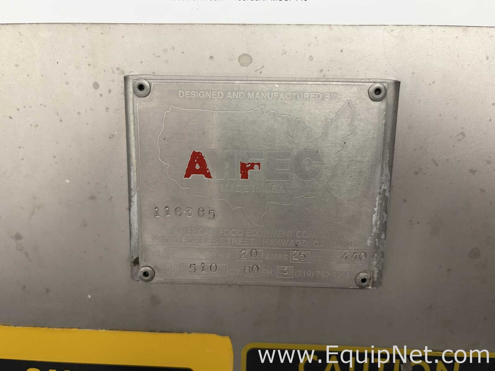 Misturador Industrial aço inox AMFEC - American Food Equipment Co 510