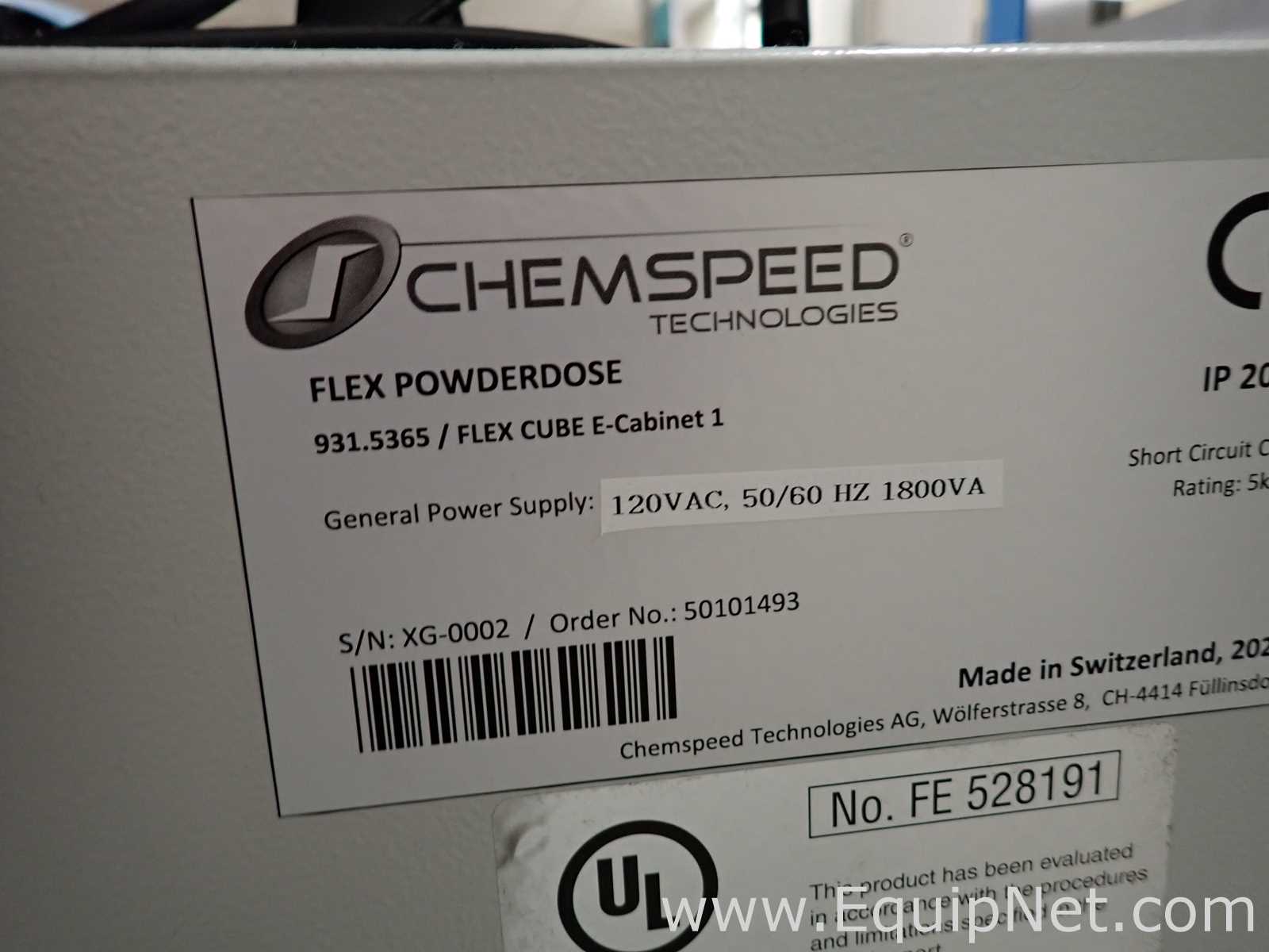 Chemspeed Technologies Flex-Powerdose Package Gravimetric Solid Dispensing System with Control Unit