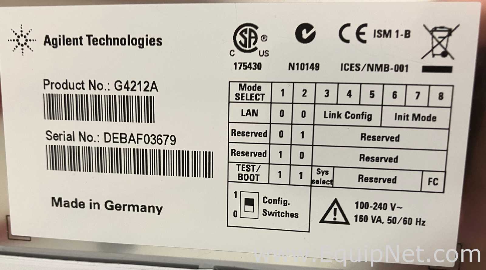 HPLC Agilent Technologies 1290