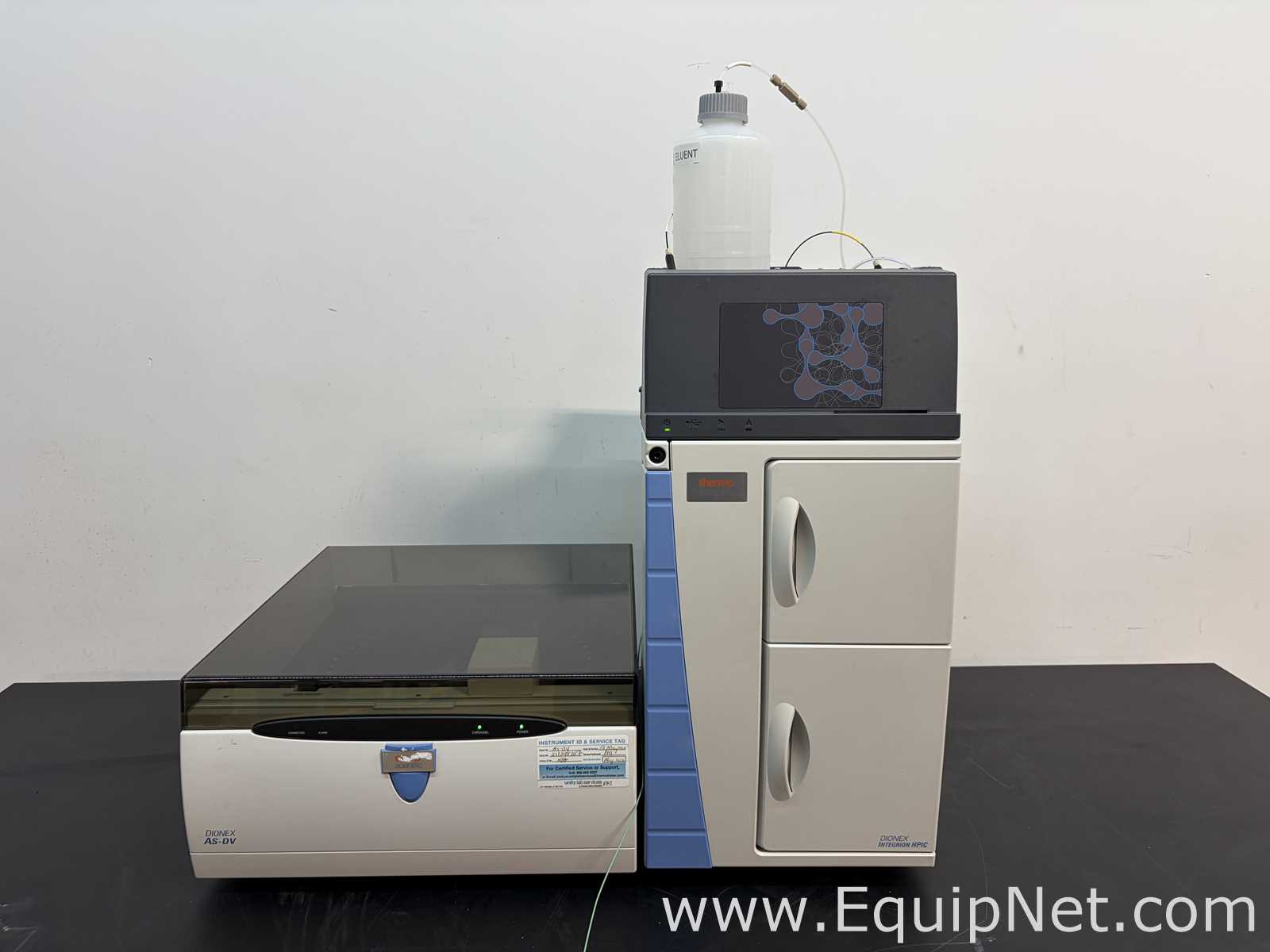 Thermo Scientific Dionex Integrion RFIC With Dionex AS-DV Autosampler