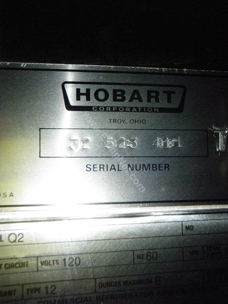 Hobart Q2 Commercial Refrigerator 