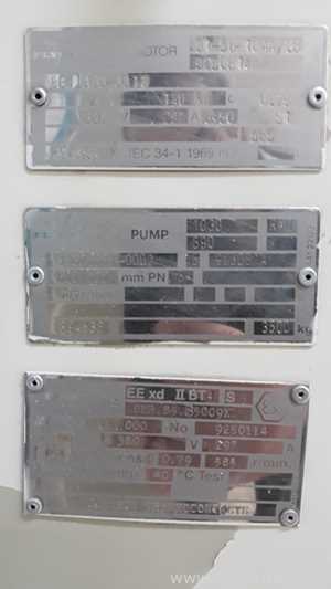 Bomba Sanitária Flygt CP3530-881 50 Hz 154kW EX